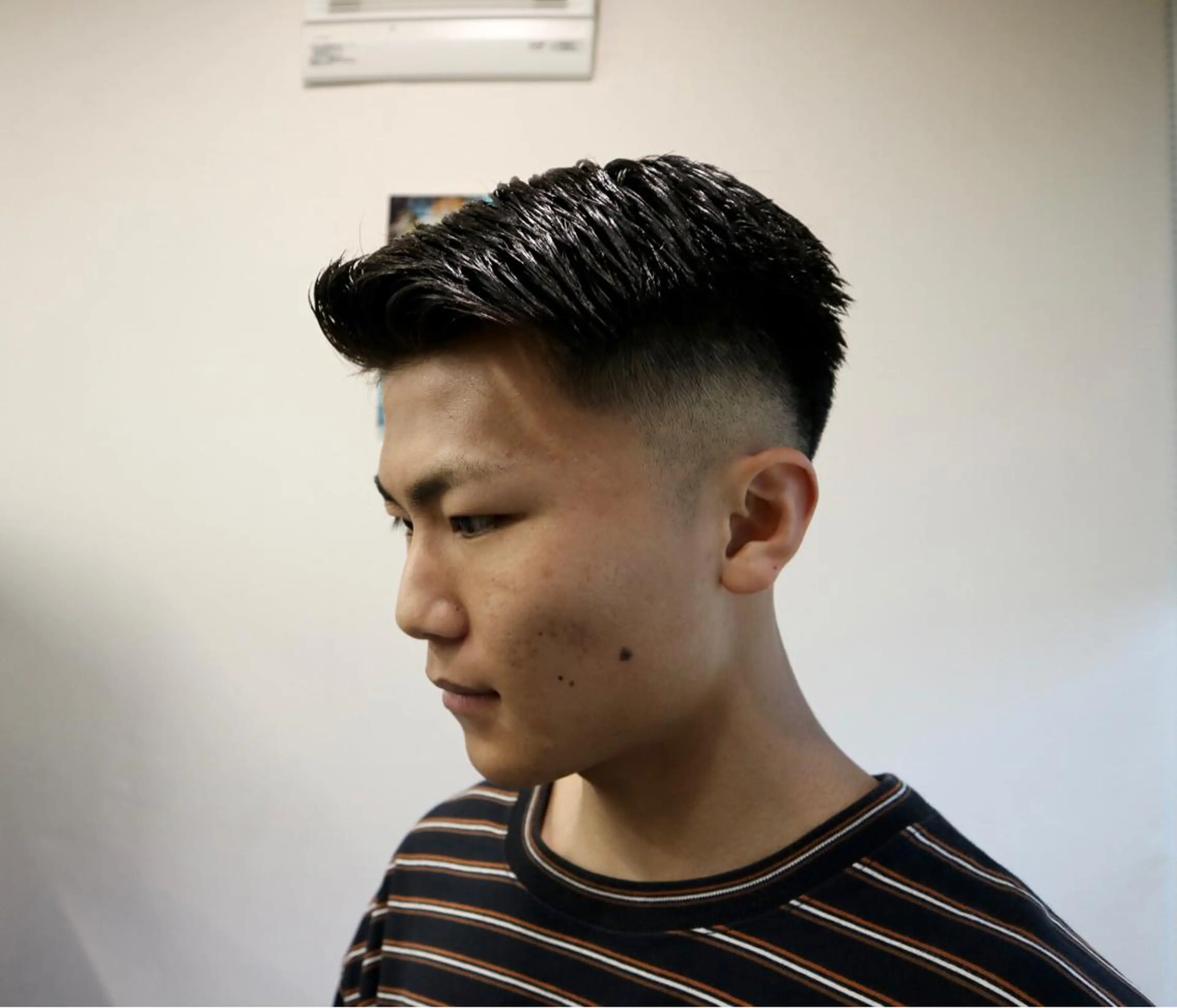 ショート メンズ カット 【メンズ専属スタイリ スト】奥村　篤史のヘアスタイル