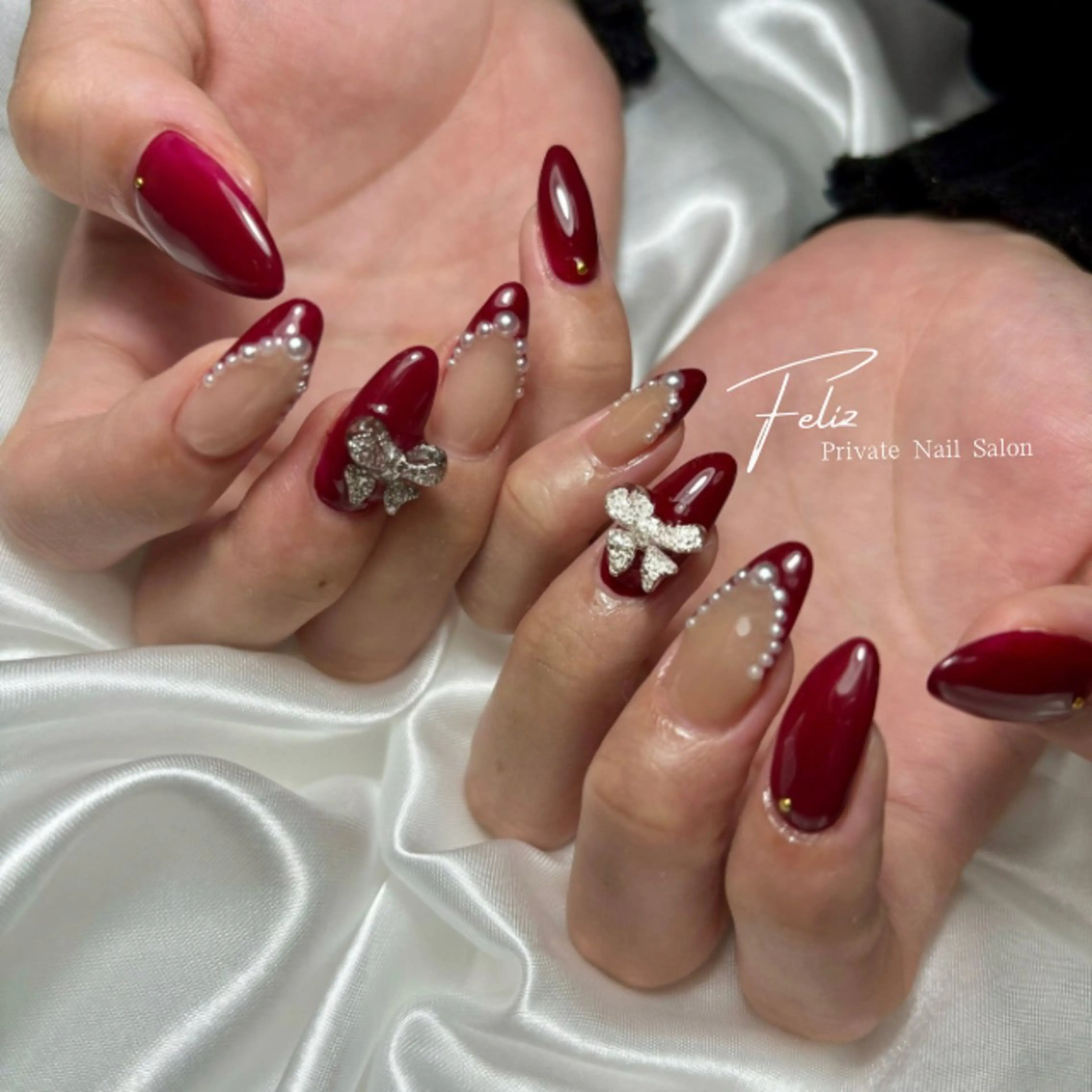 ネイル ハンドネイル ハンドケア Feliz 楽しいネイルサロンのネイルデザイン