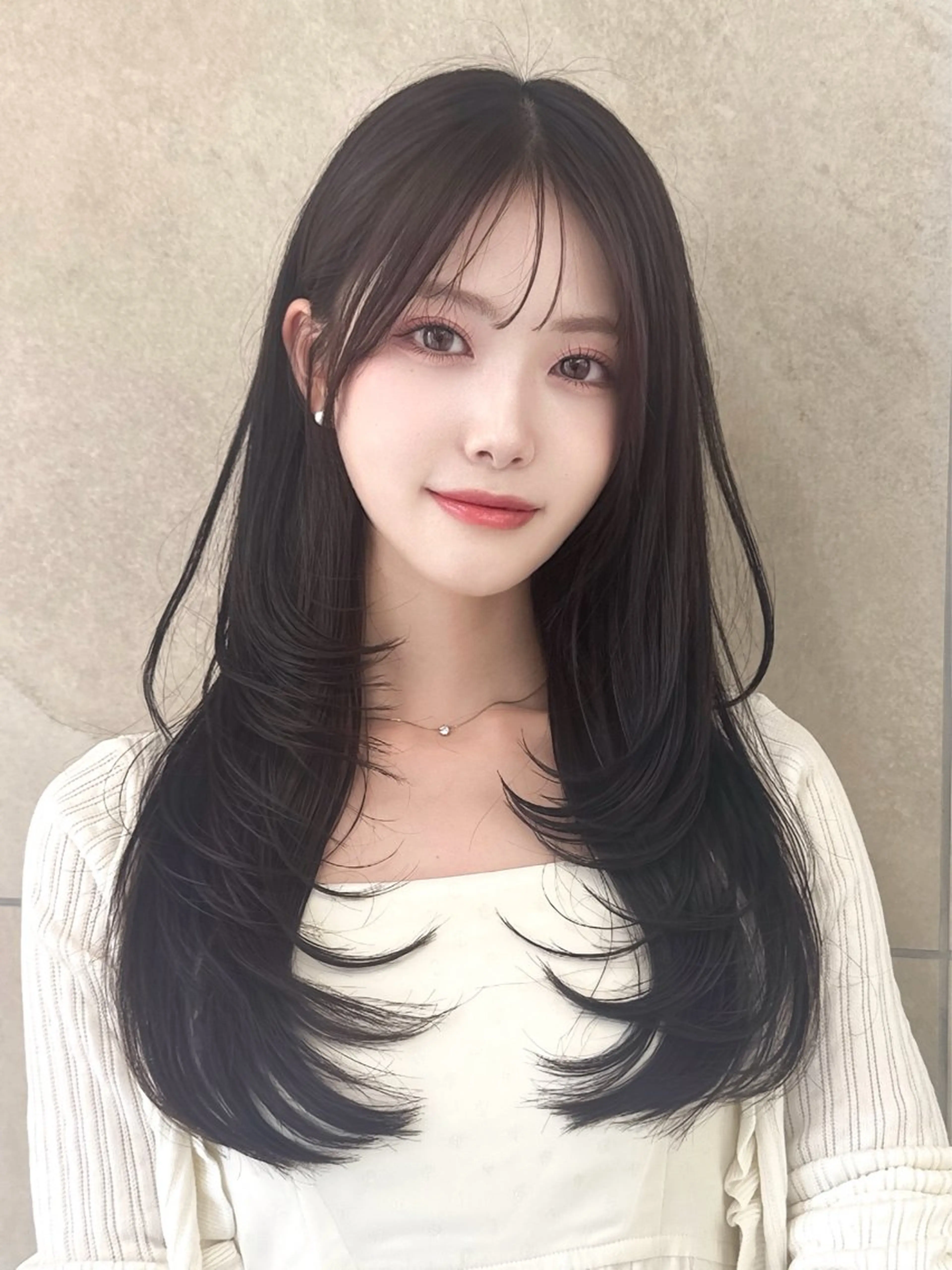 ロング ami 大人モテ/レイヤーのヘアスタイル