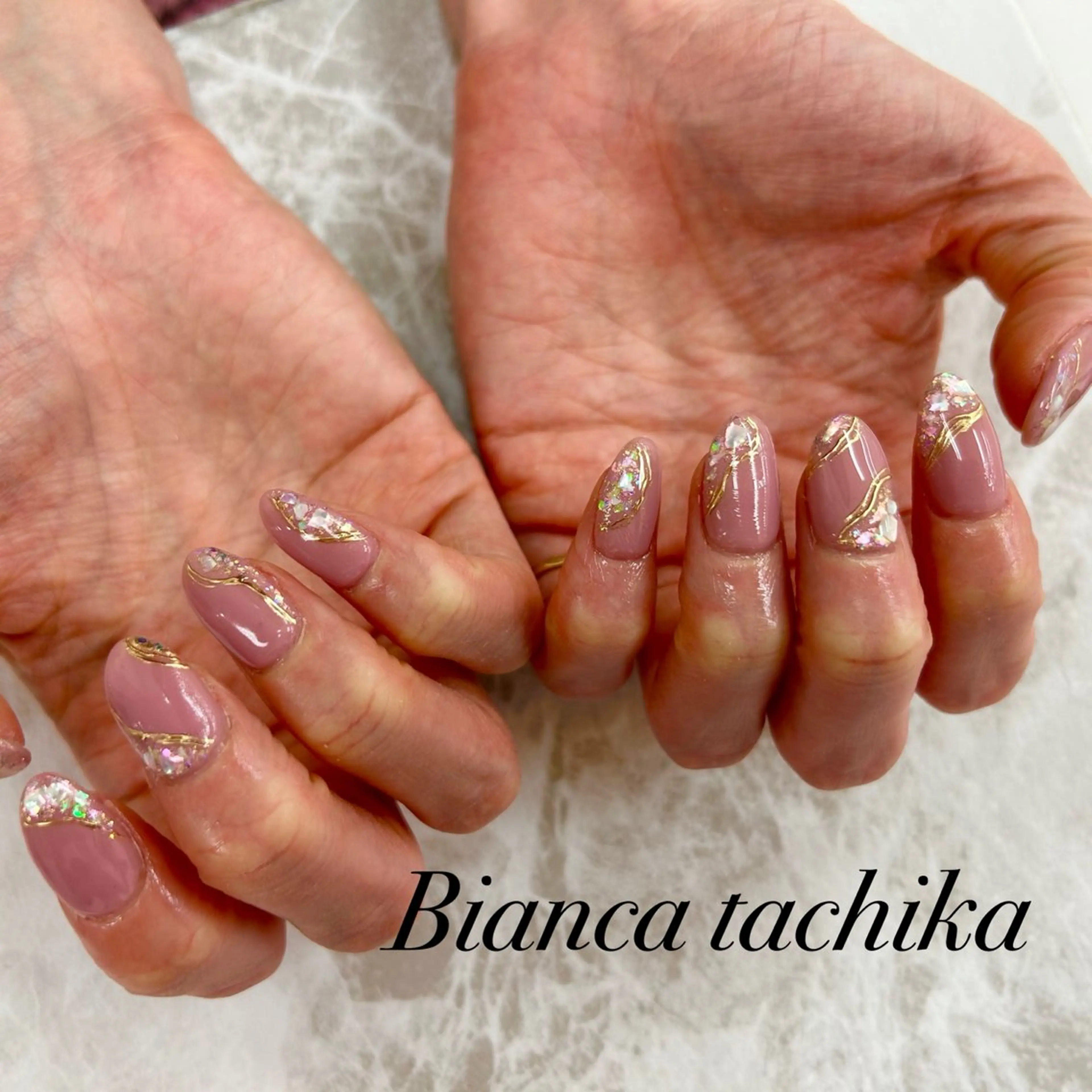 ネイル Bianca 立川店 小川のネイルデザイン