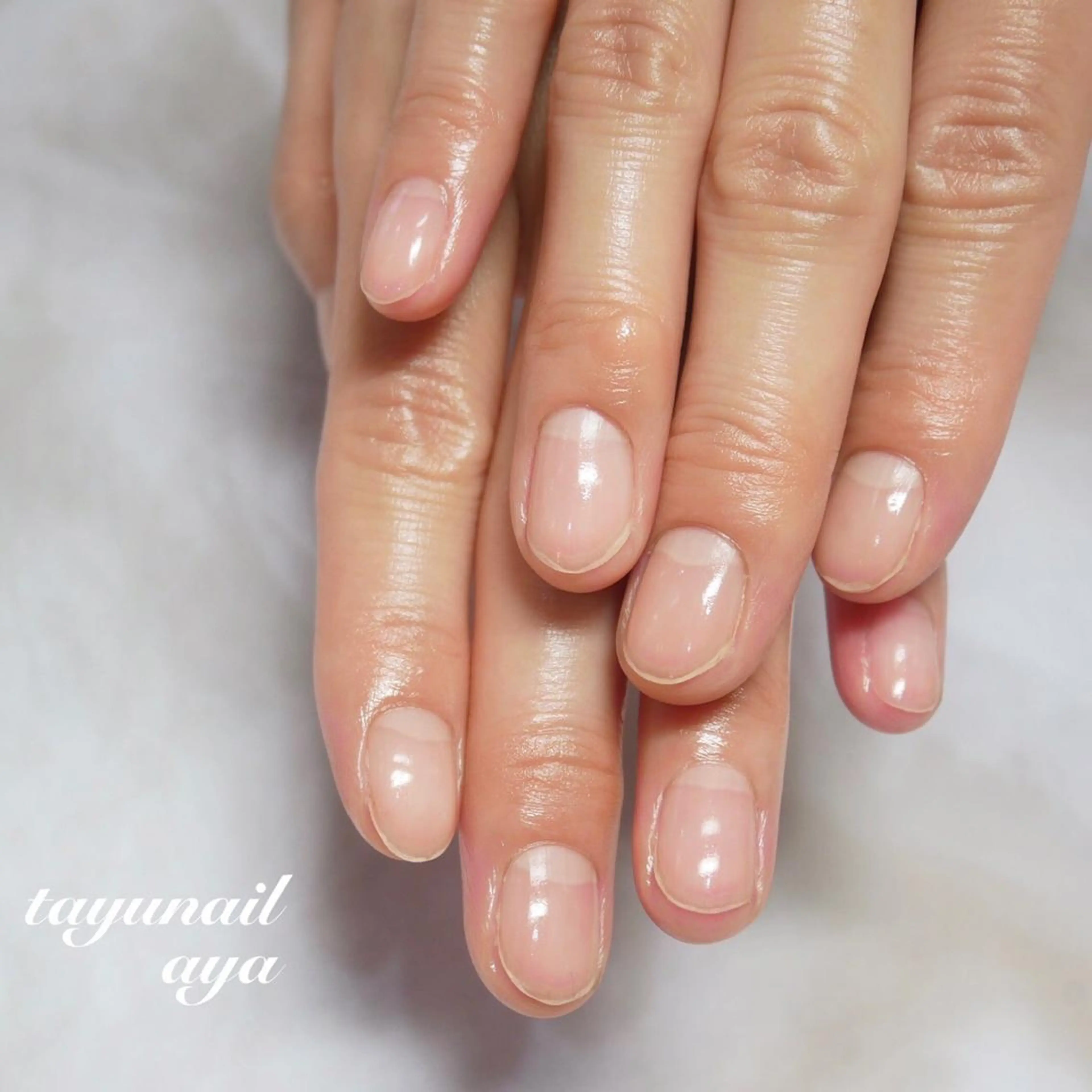 ネイル ブルー ジェルネイル パラジェル 夏ネイル ネイルサロン 【たゆnail】のネイルデザイン