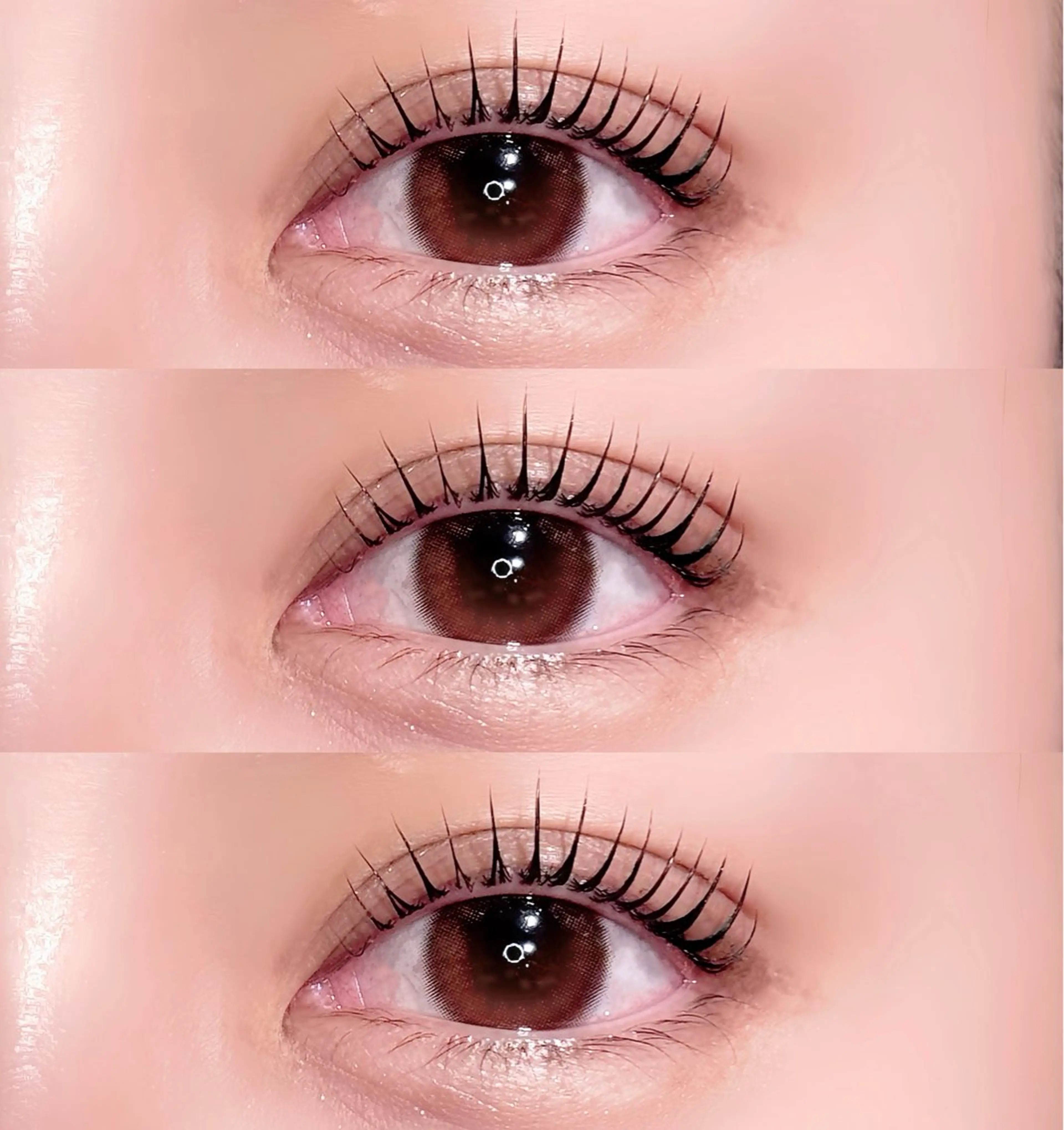 マツエク・マツパ マツパ NANAMI🖤 ‎のマツエク・マツパデザイン