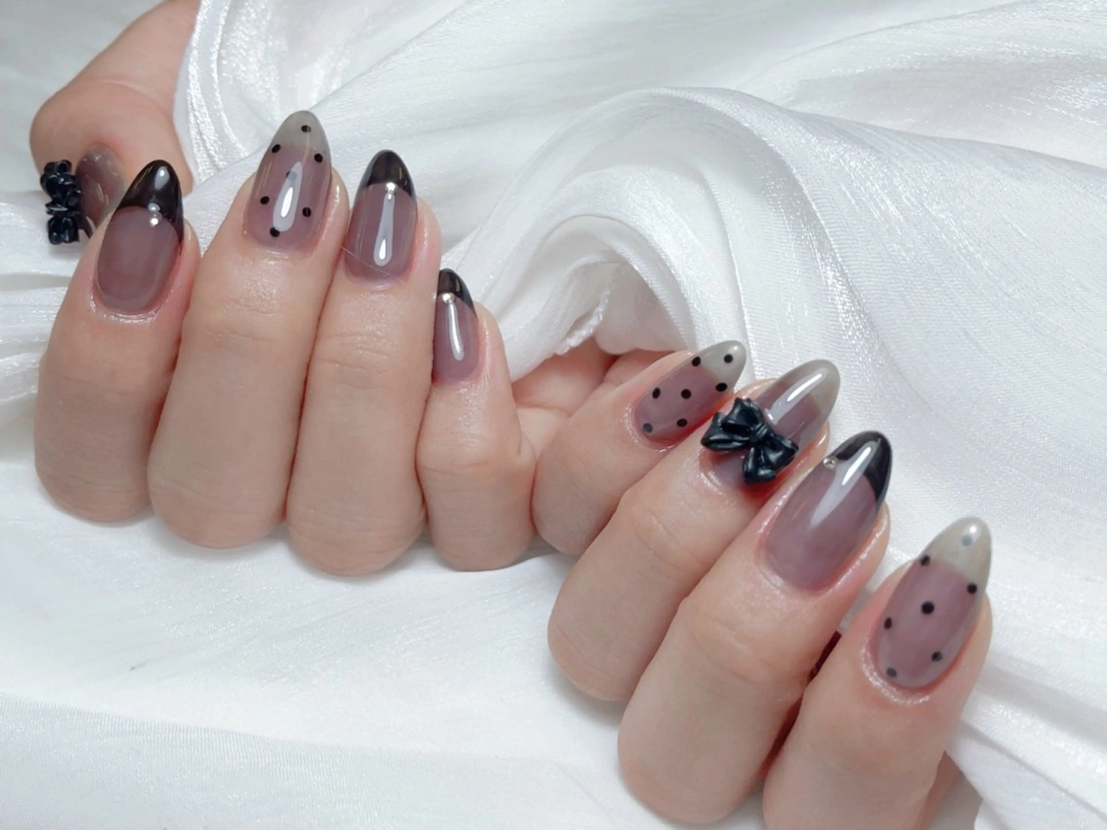 ネイル ハンドネイル M🌷nail 長さだし専門店のネイルデザイン