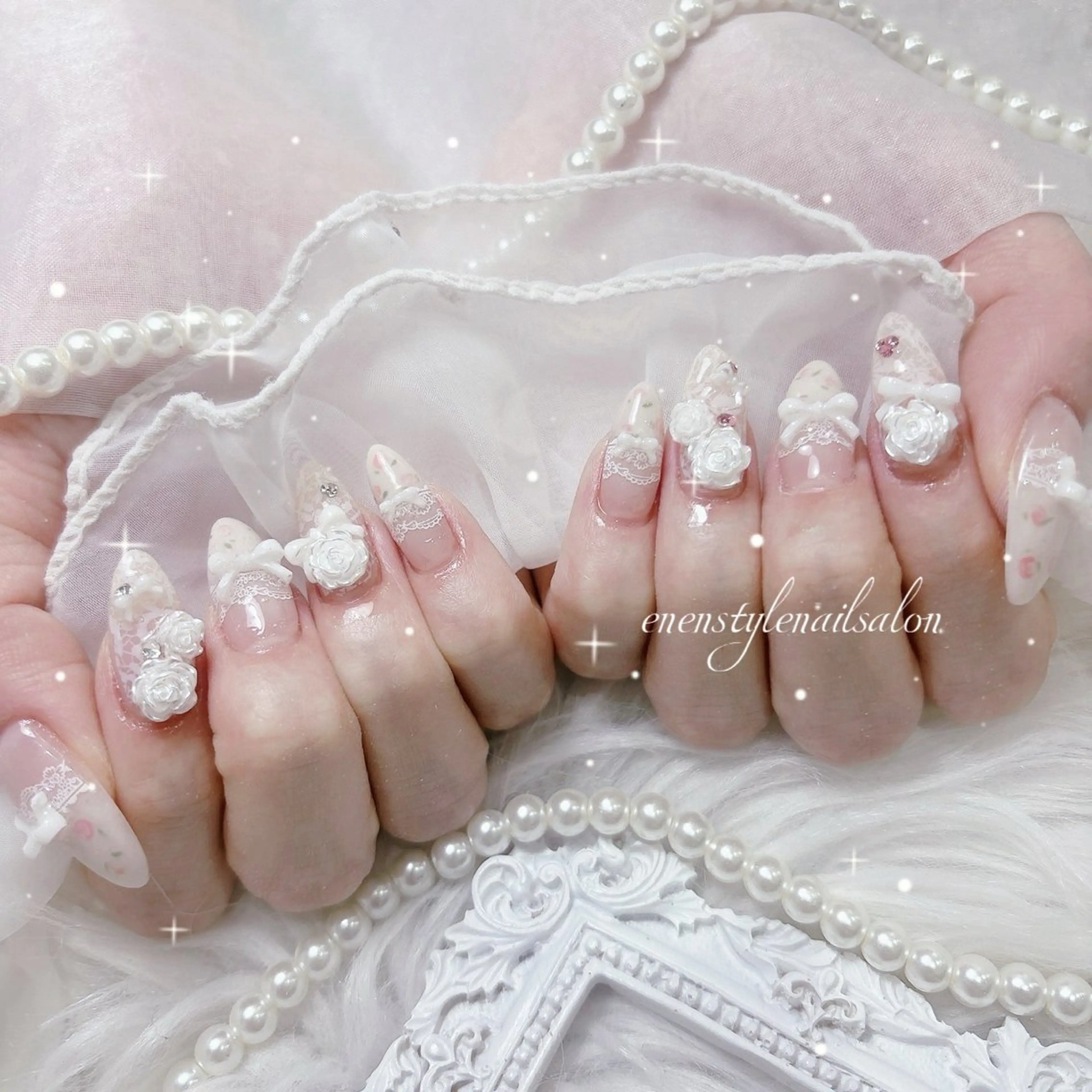 ネイル ハンドネイル 🐾enen style 🐾のネイルデザイン