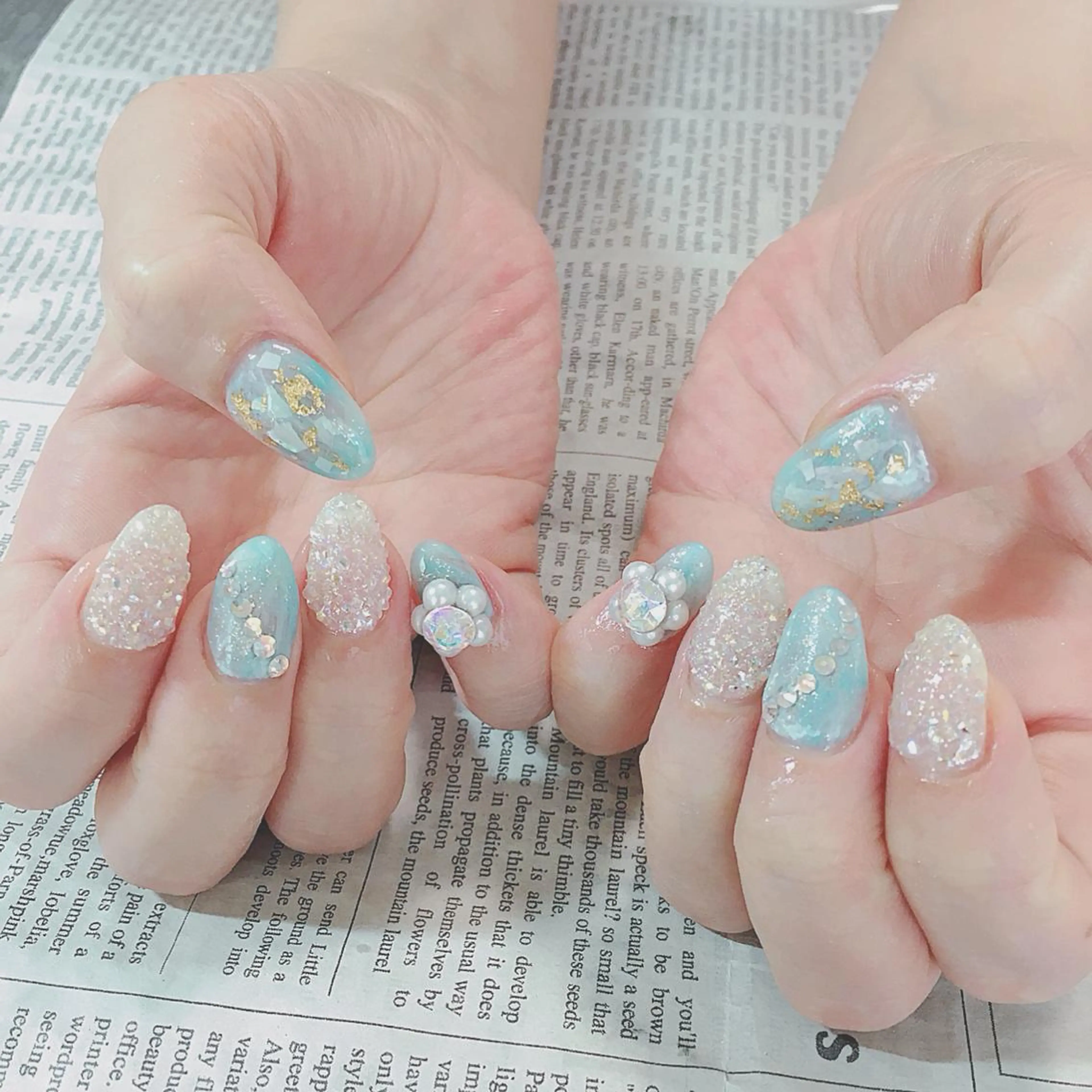 ネイル ハンドネイル ハンドケア 森山 舞のネイルデザイン