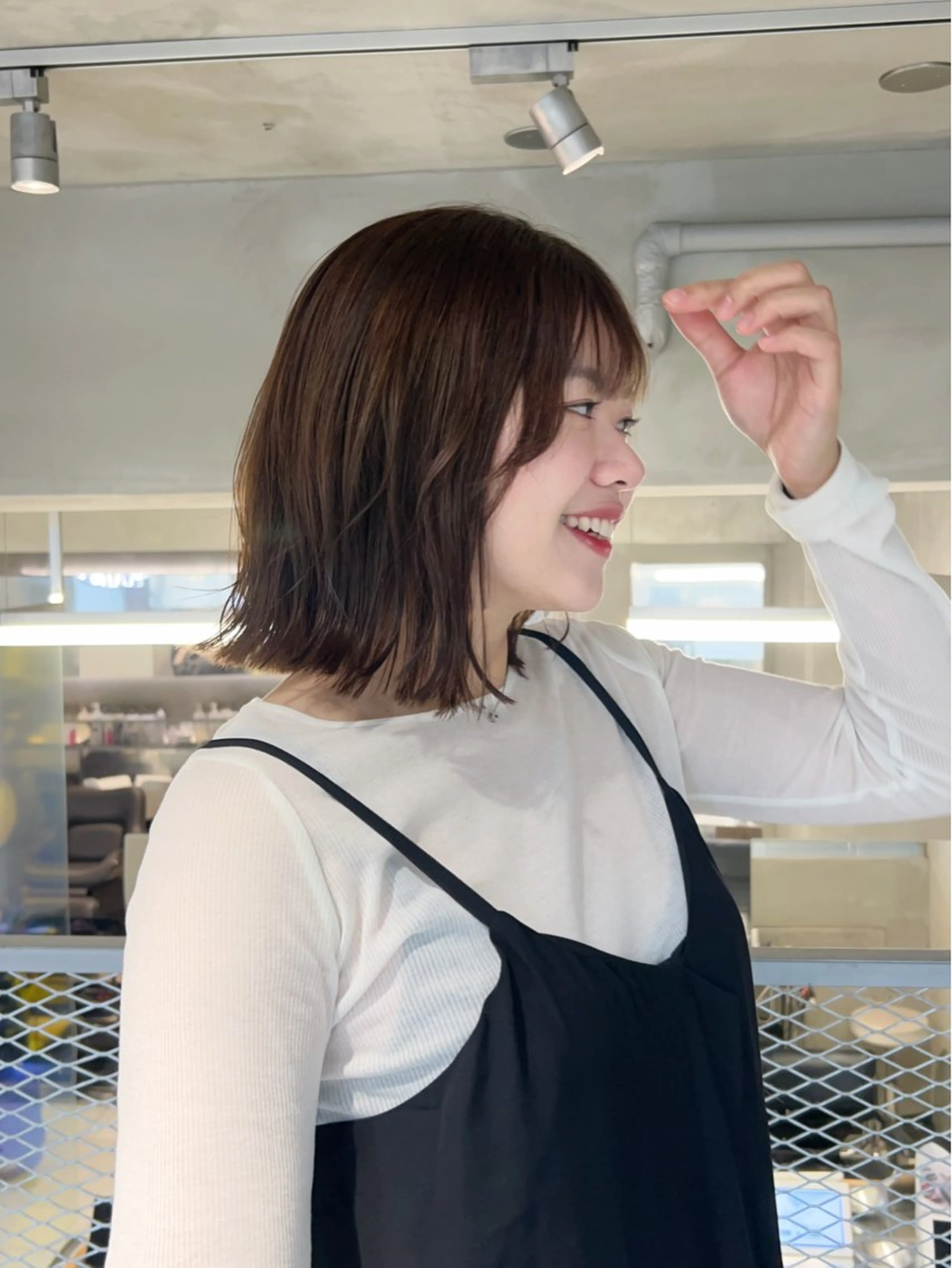 カラー カット ヘアカラー くすみカラー/ブリ ーチ seina★のヘアスタイル