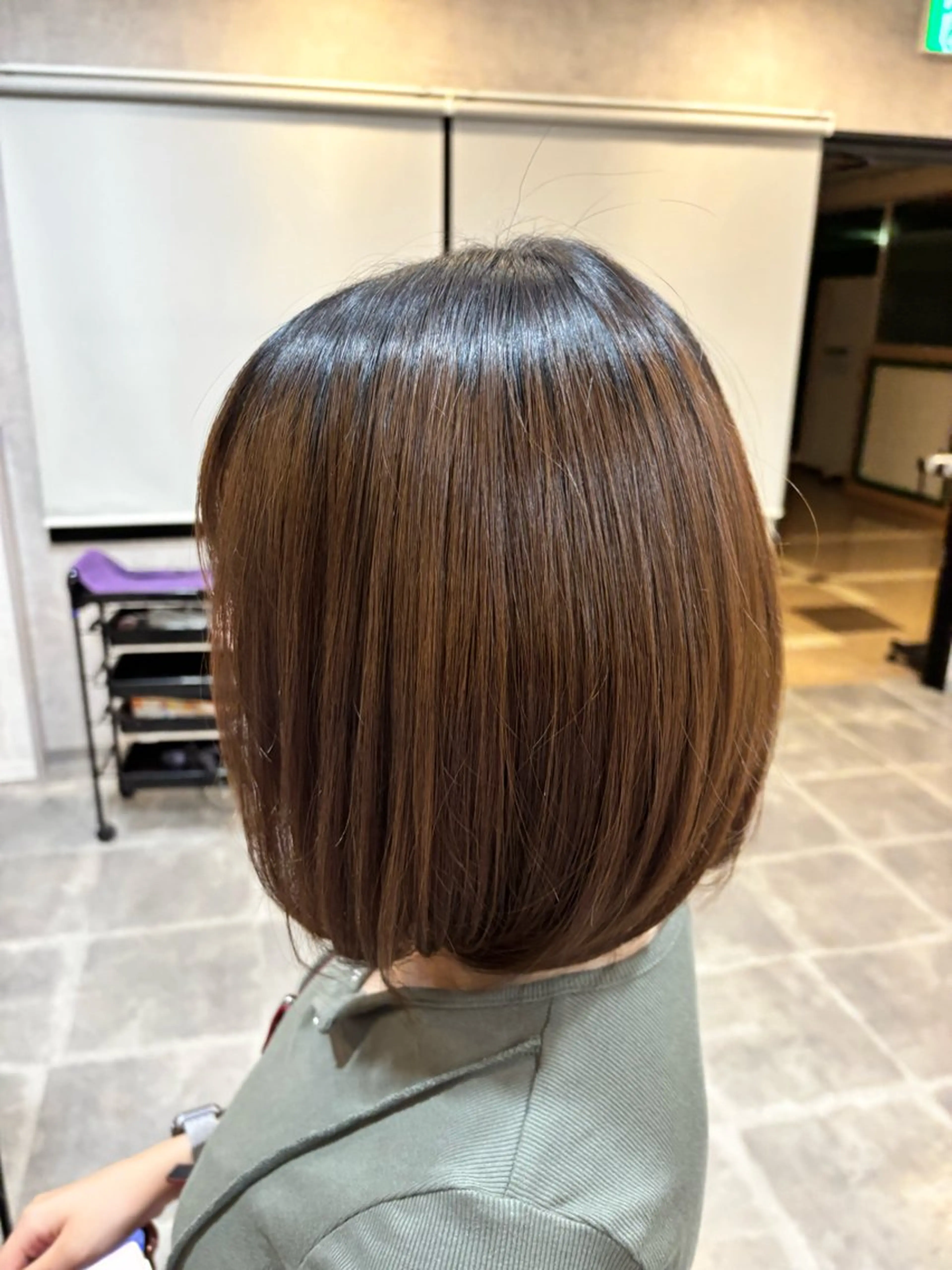 ミディアム Bonheur/ 荒木 厚晴/髪質改善のヘアスタイル