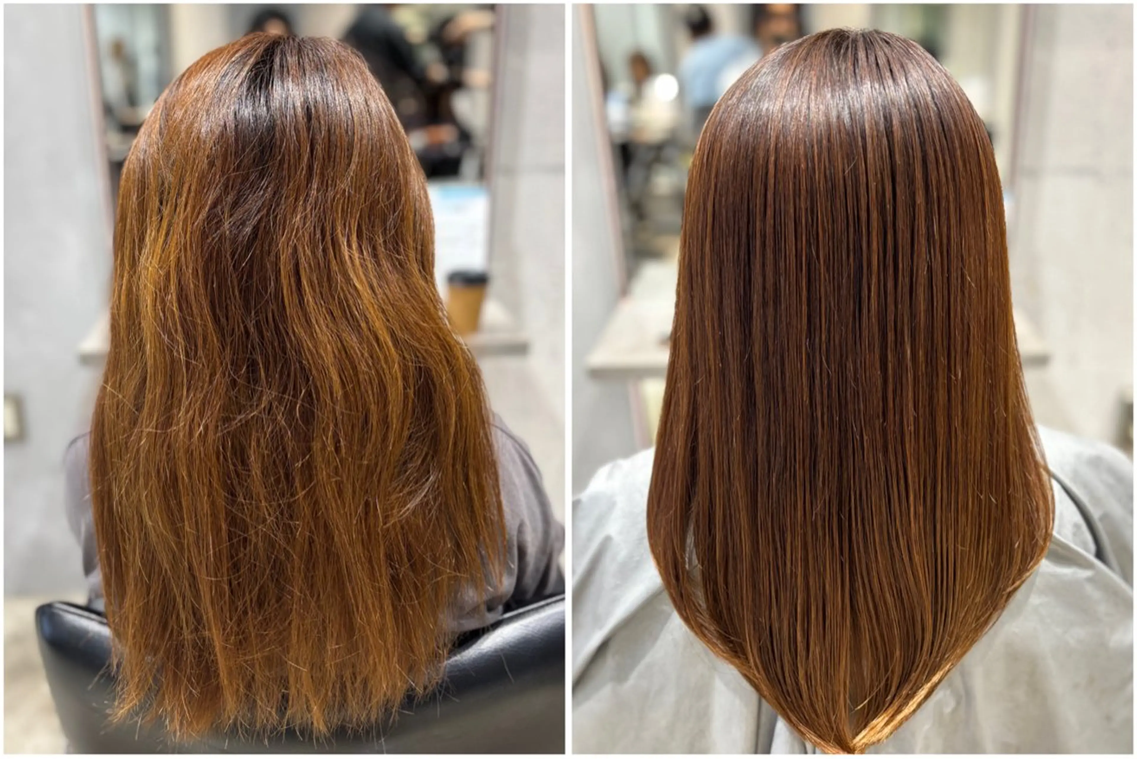 パーマ 縮毛矯正 酸性ストレート ストレートパーマ カット 縮毛矯正 トリートメント 艶髪酸性ストレート /髪質改善/寺田警二のヘアスタイル