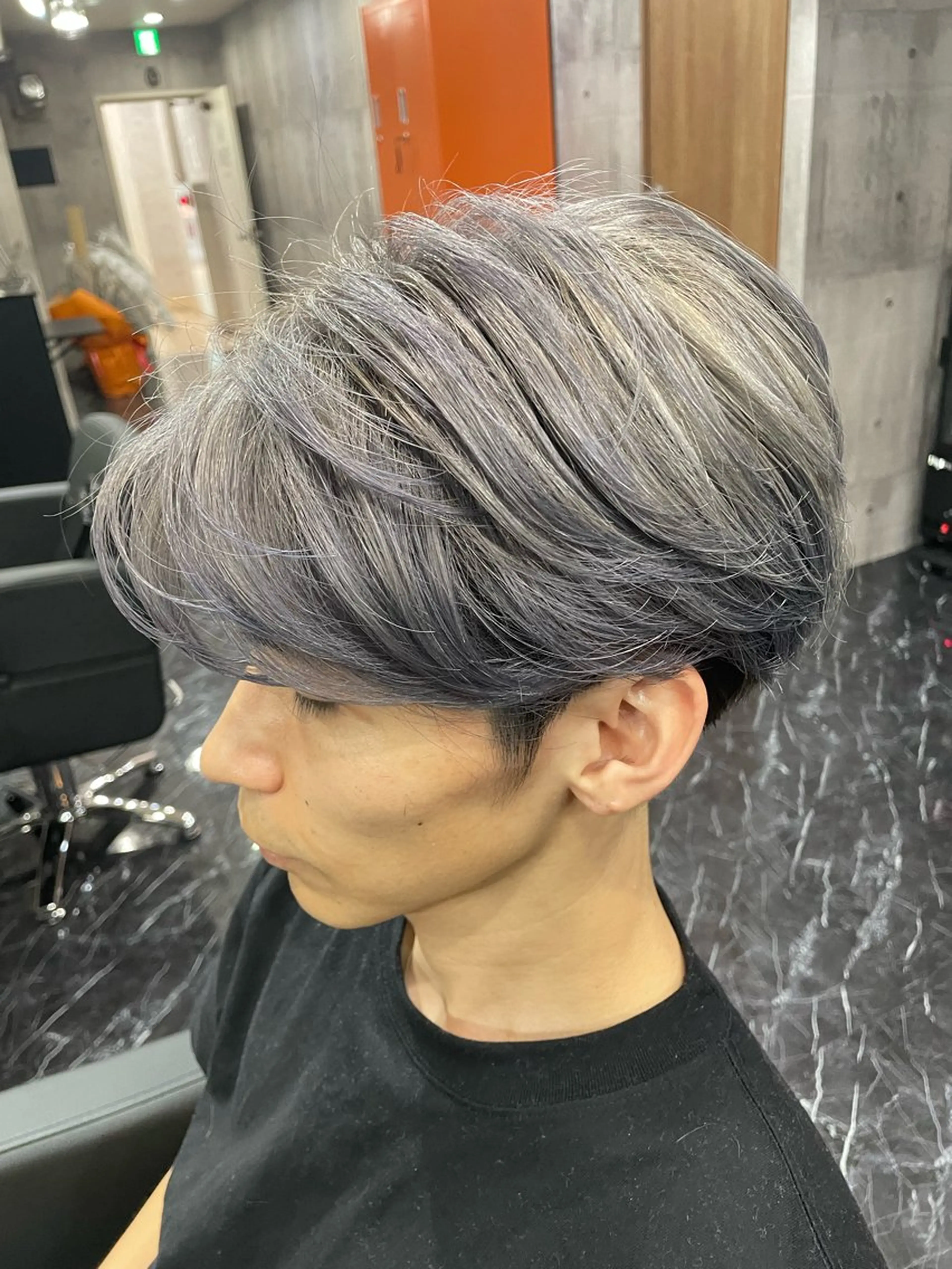 ショート カラー NINE+/代表 ブリーチ特化型サロンのヘアスタイル