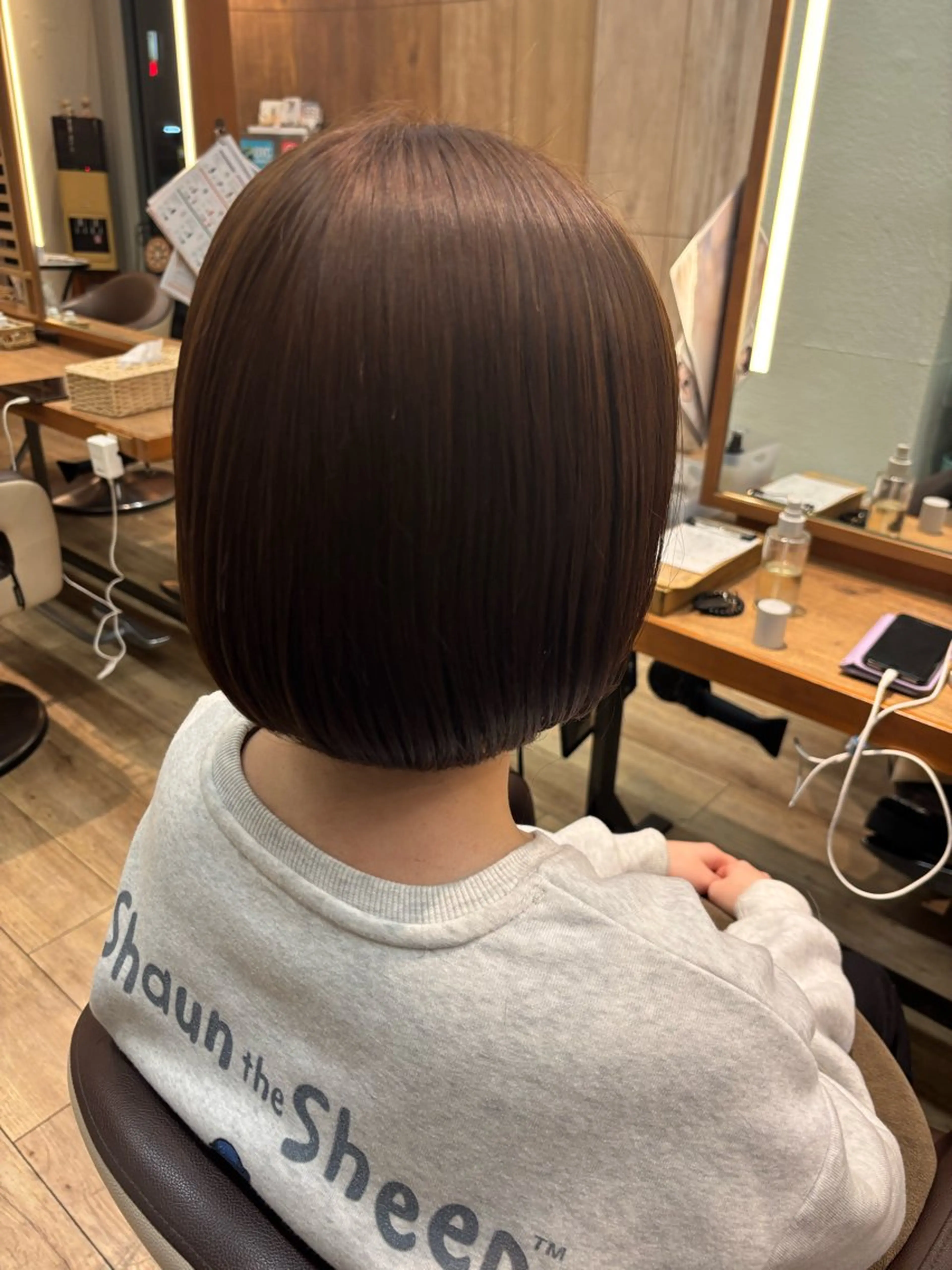 ショート カラー ヘアカラー ゆうこ🍀髪質改善/ ストレート/艶カラーのヘアスタイル