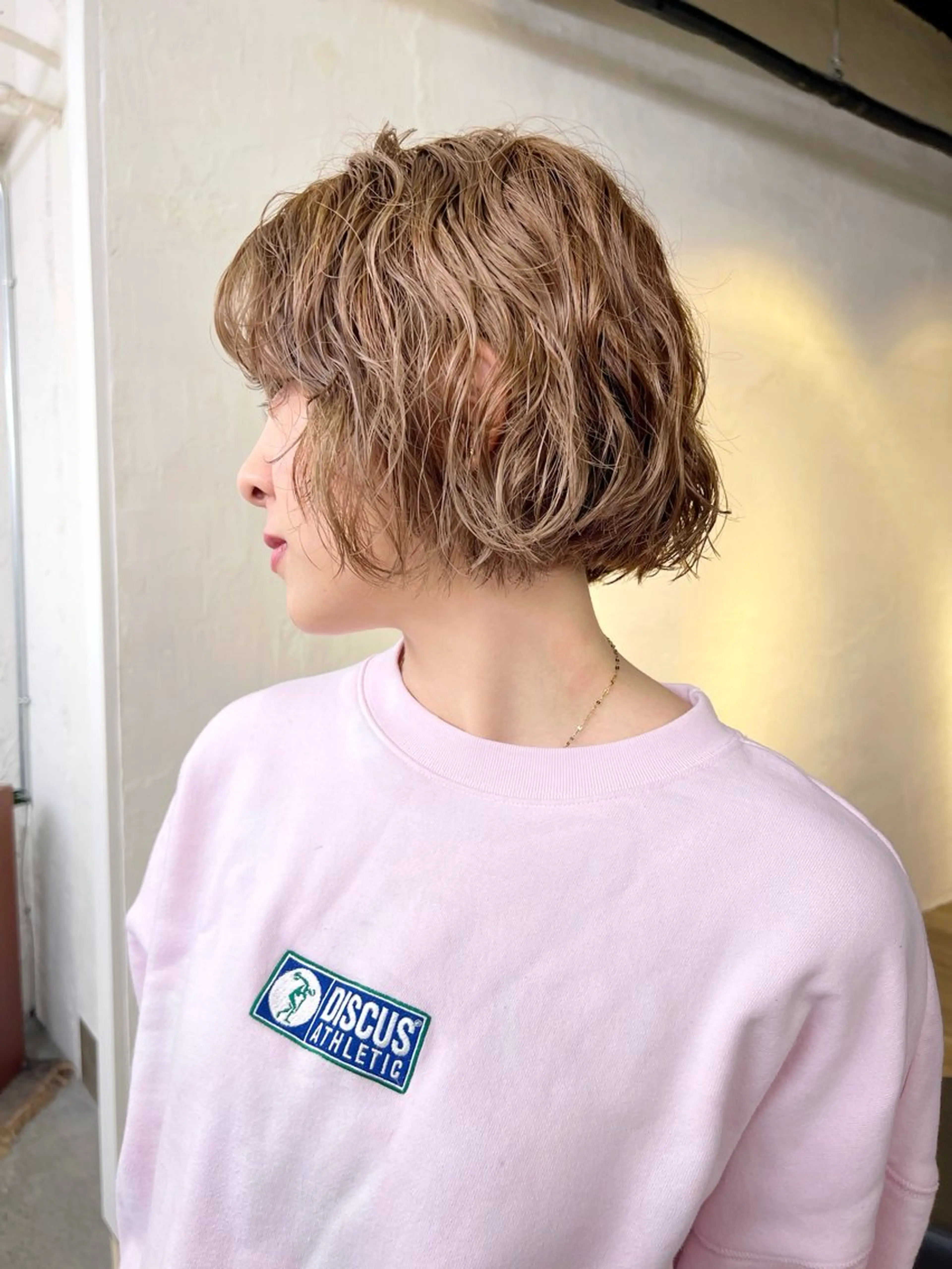 ミディアム カラー パーマ 🌈🌏 Kokoネ🪐🌕のヘアスタイル