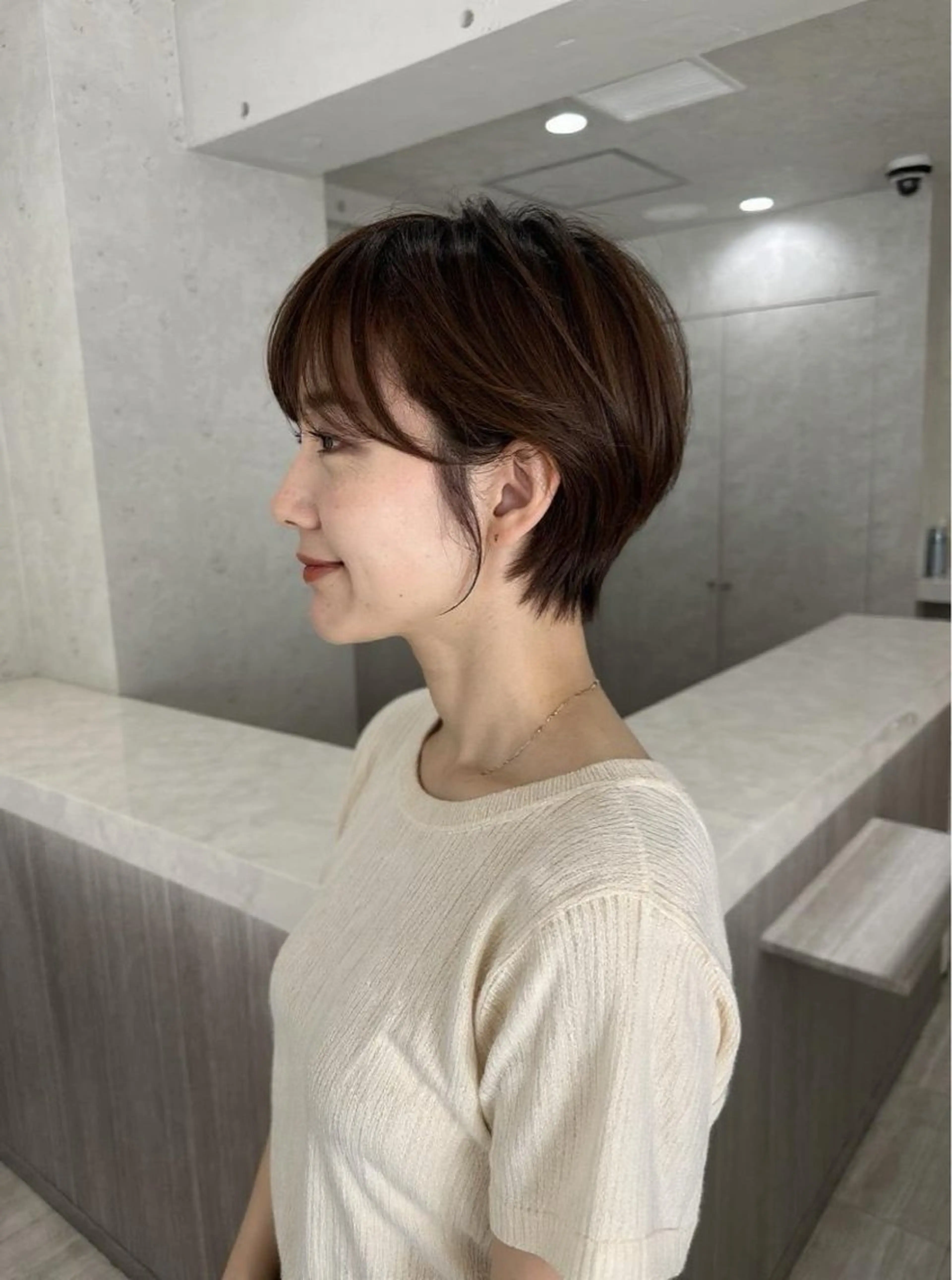 ショート カラー カット ヘアカラー トリートメント 佐藤優晟/カラー特化 /ショート/表参道のヘアスタイル