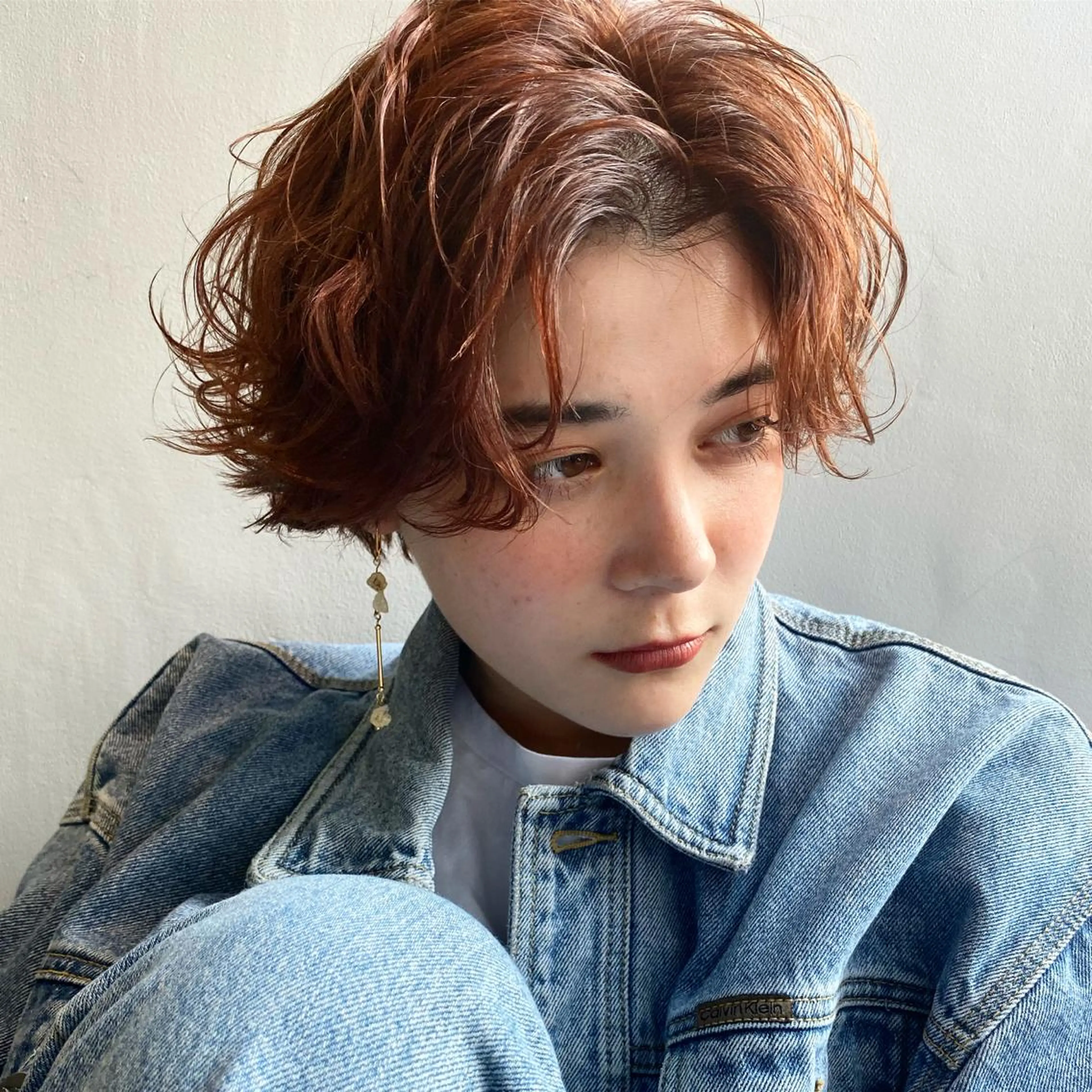 ショート パーマ 低ダメージパーマ ケアパーマ/武田明大のヘアスタイル