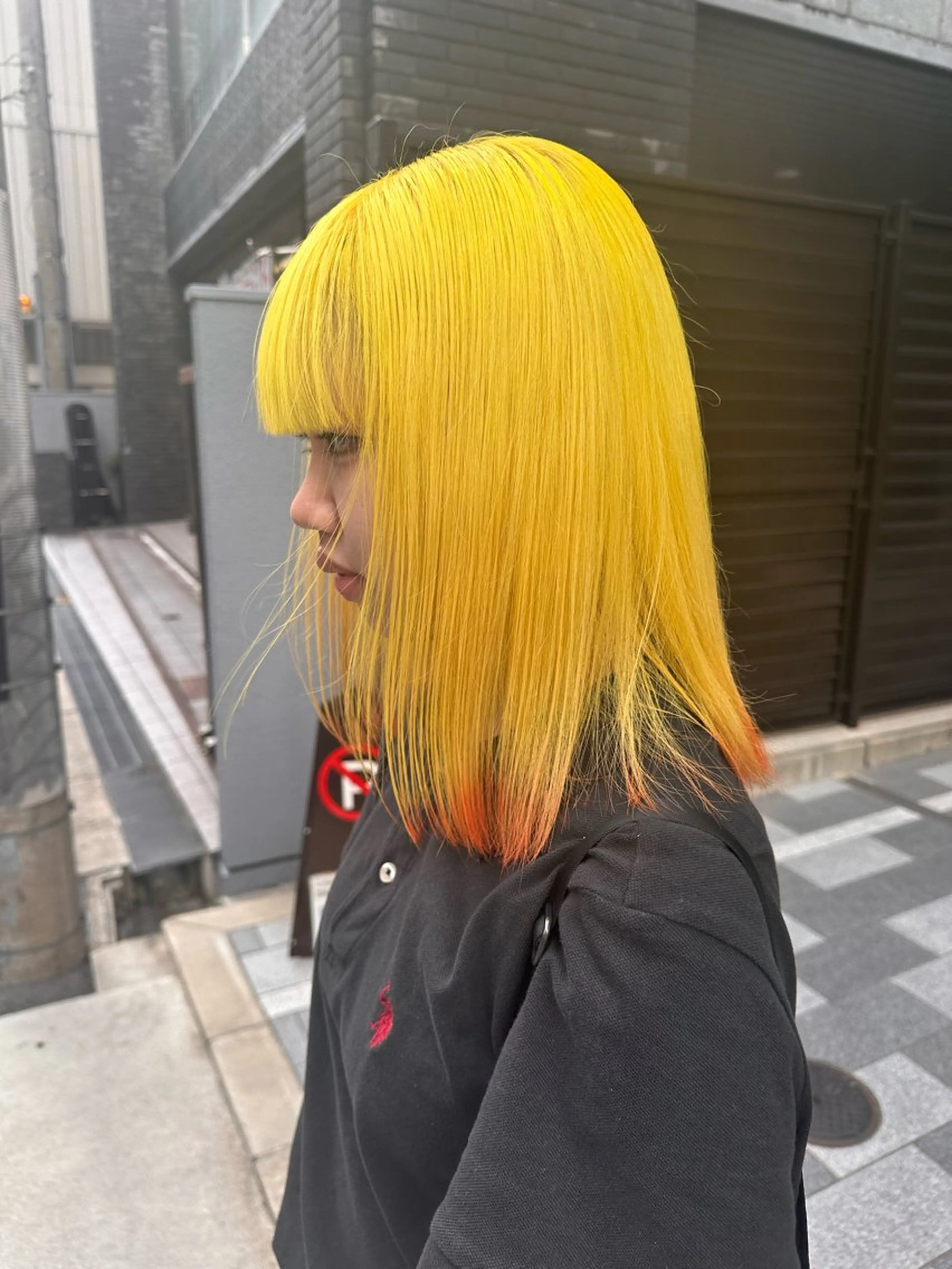 カラー 米山 璃奈のヘアスタイル