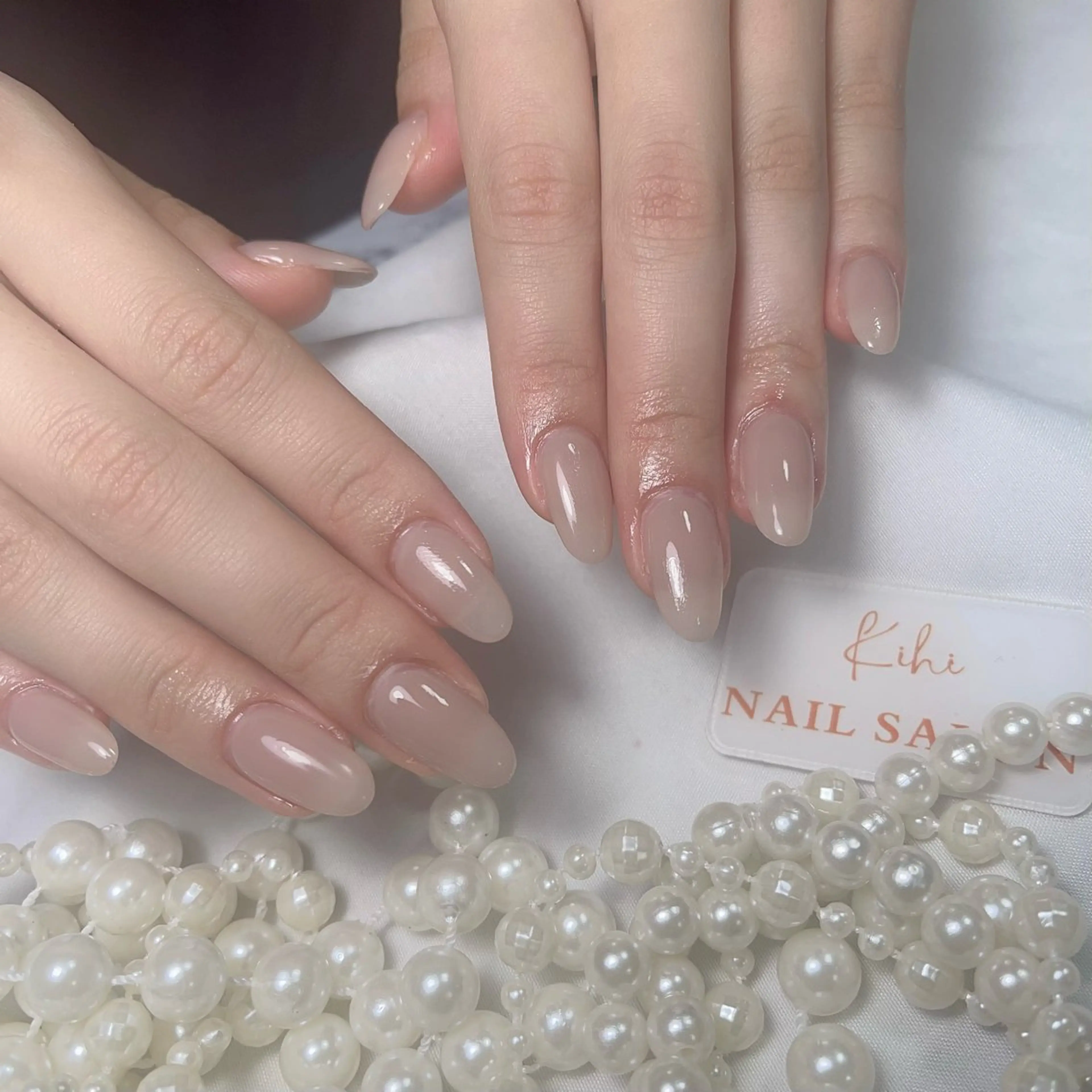 ネイル アートネイル フレンチネイル ジェルネイル グラデーション 韓国ネイル ハンドネイル ハンドケア さくら💮💮 【オフ無料】のネイルデザイン