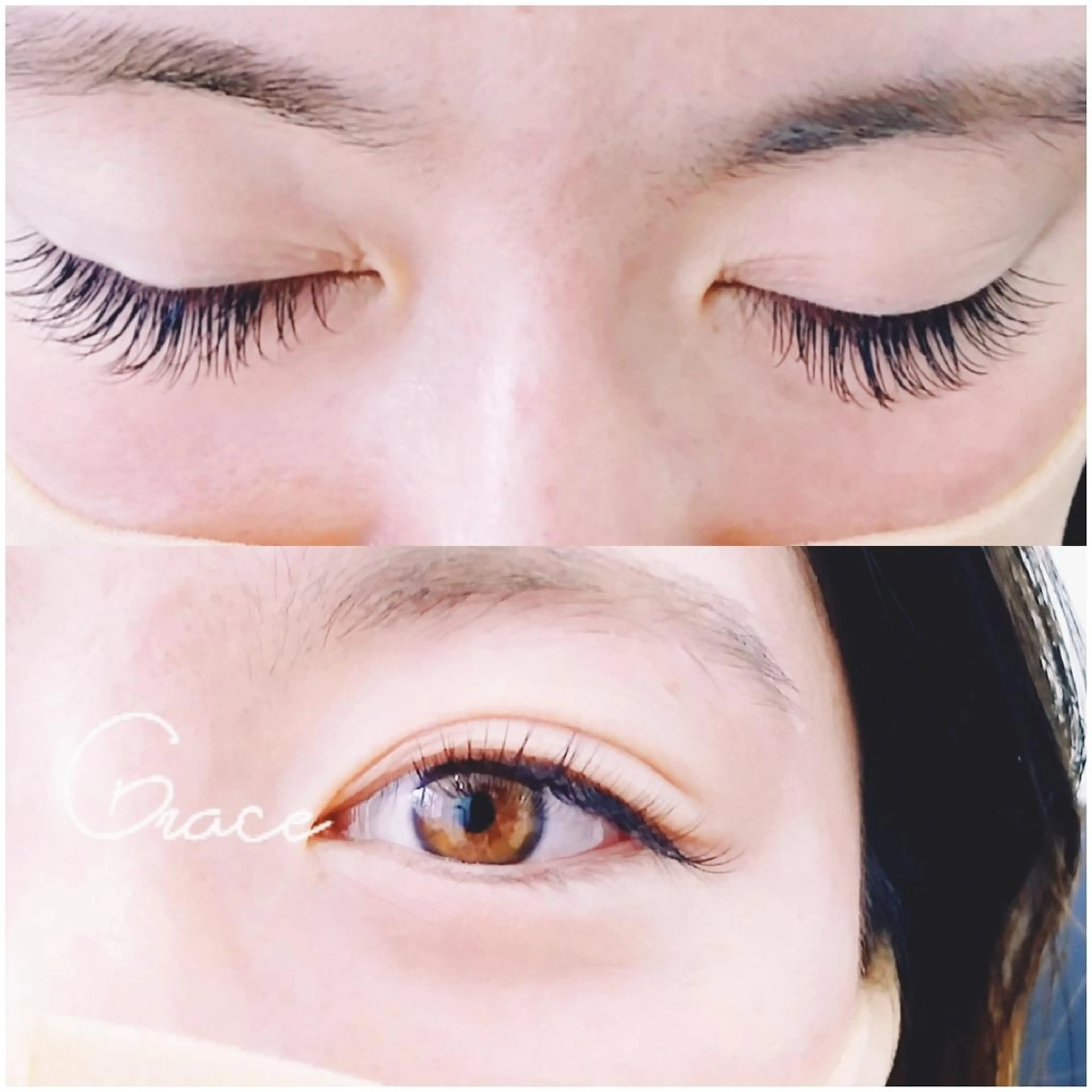 マツエク・マツパ キュート Grace ナカニシのマツエク・マツパデザイン