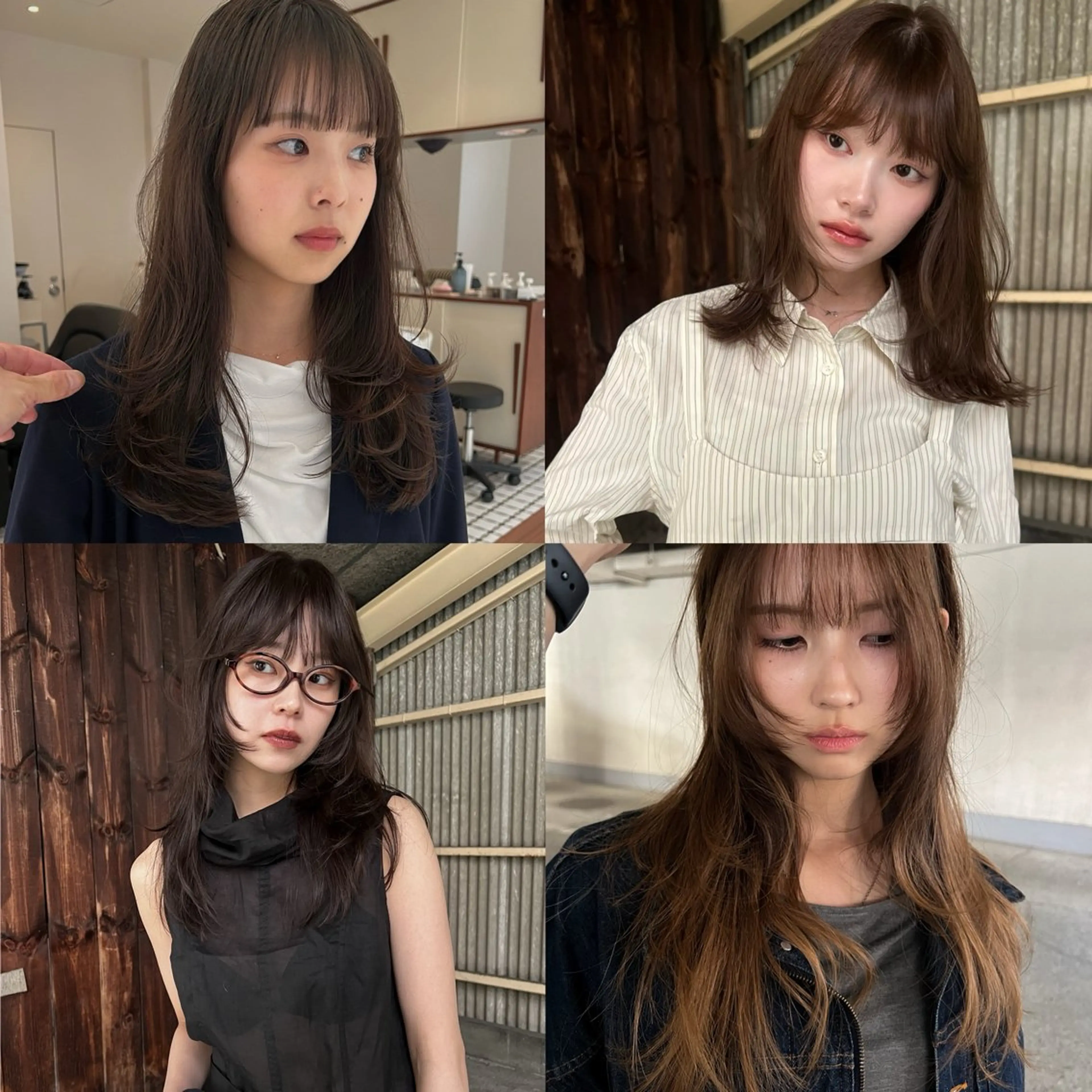 ロング あやの/ボブカット /レイヤーカットのヘアスタイル