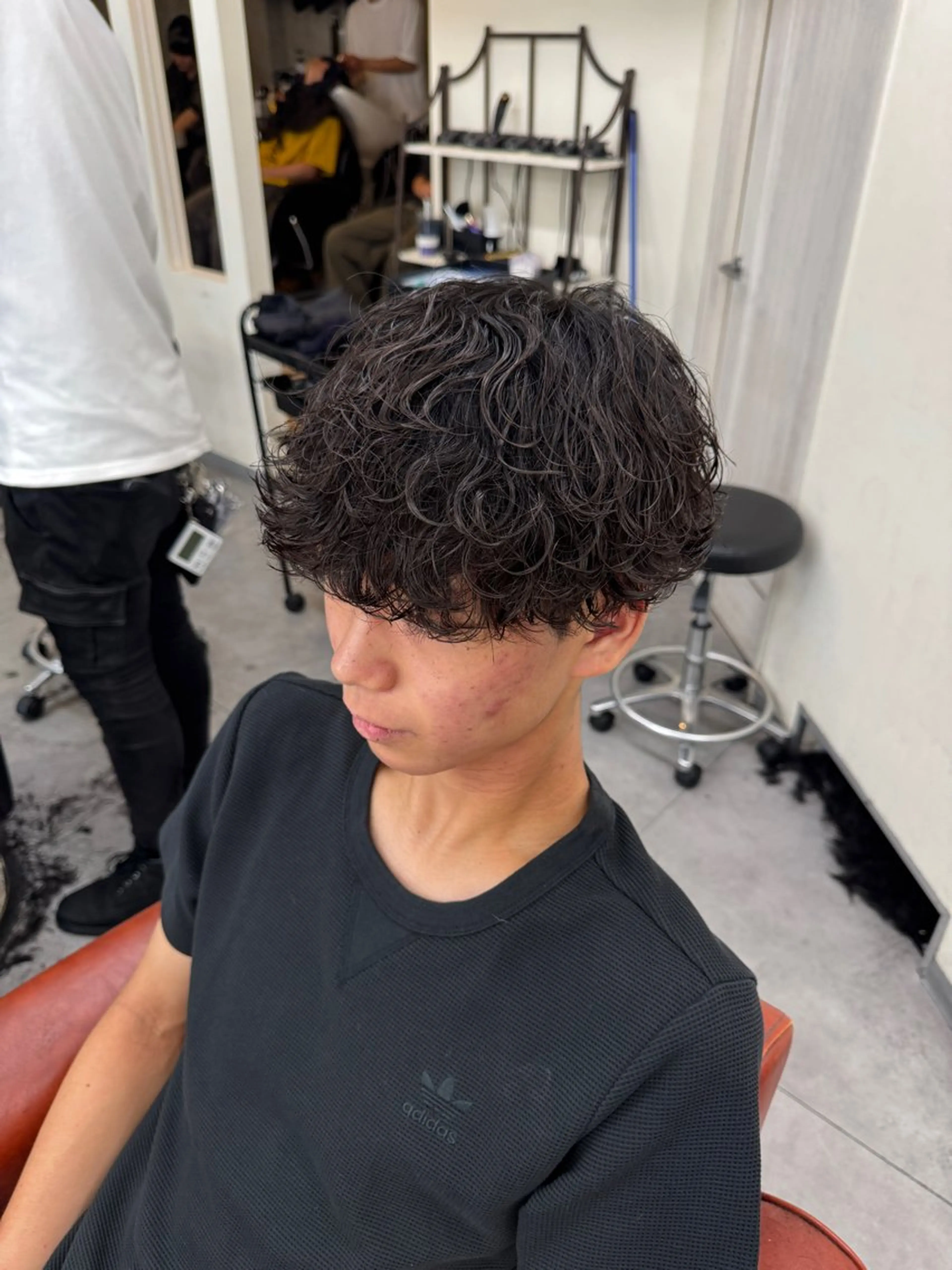 パーマ メンズ 京都駅/メンズサロン 山田司のヘアスタイル