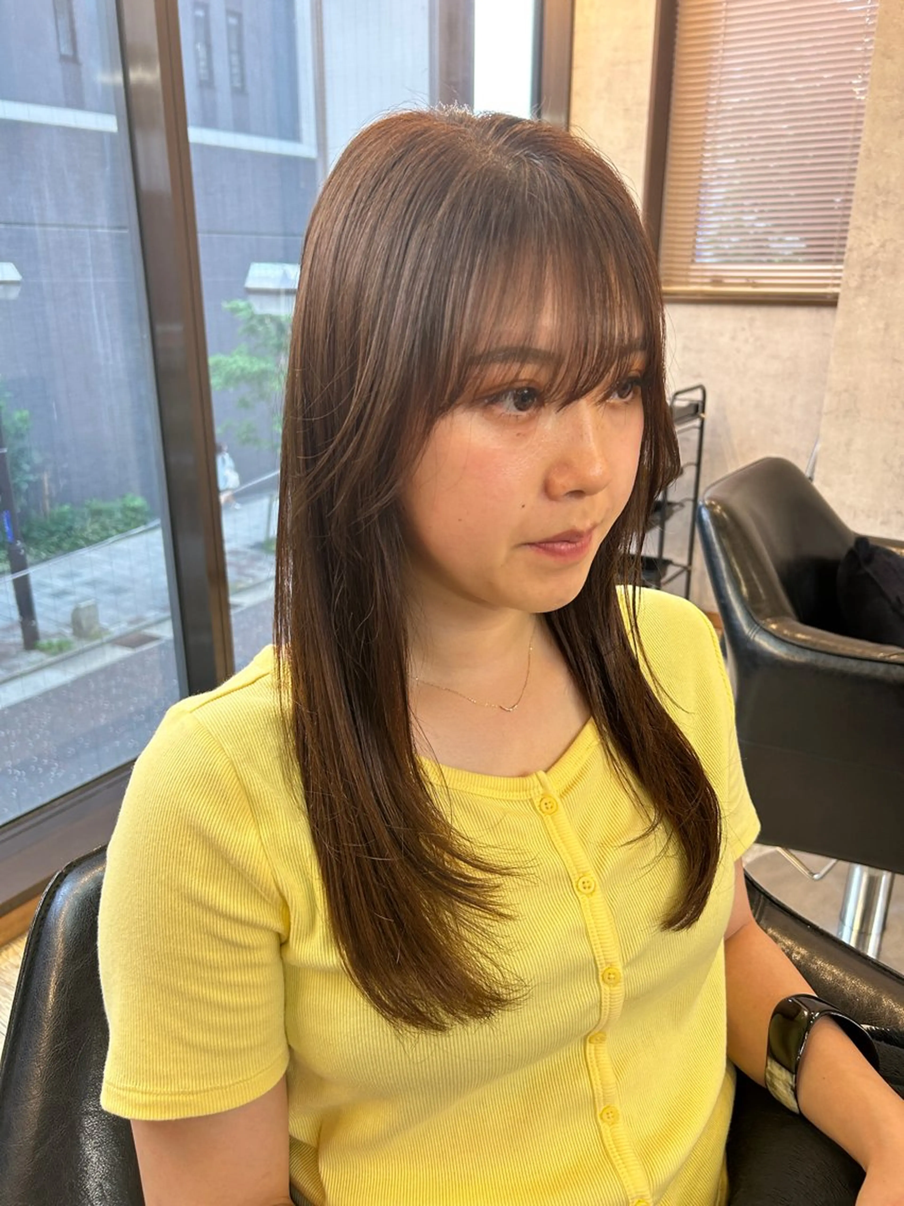 ロング カラー ヘアカラー トリートメント 🌻柳谷 心渚🌻のヘアスタイル