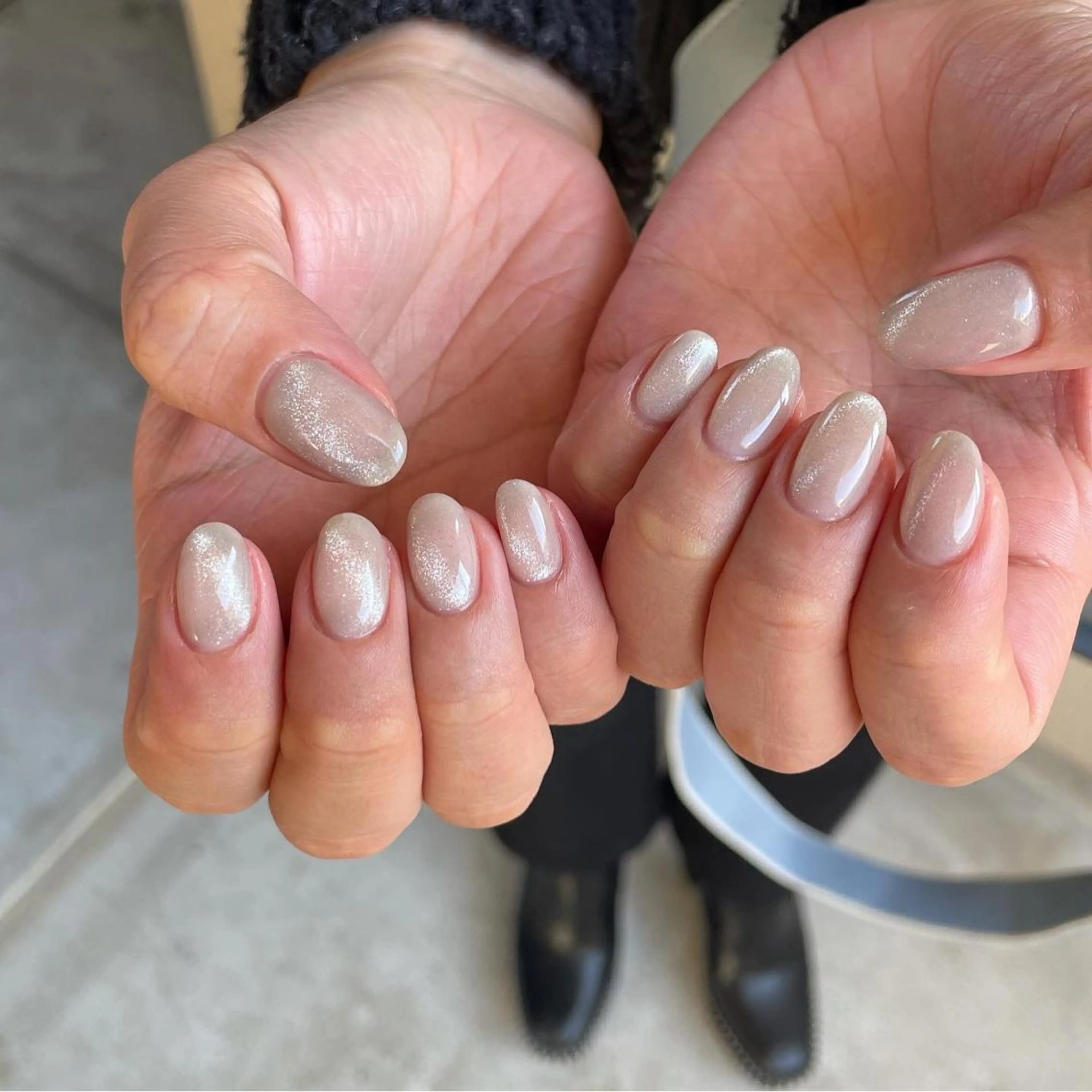 ネイル マグネットネイル ニュアンスネイル オフィスネイル シンプルネイル ハンドネイル ハンドケア lylynail YUUKAのネイルデザイン