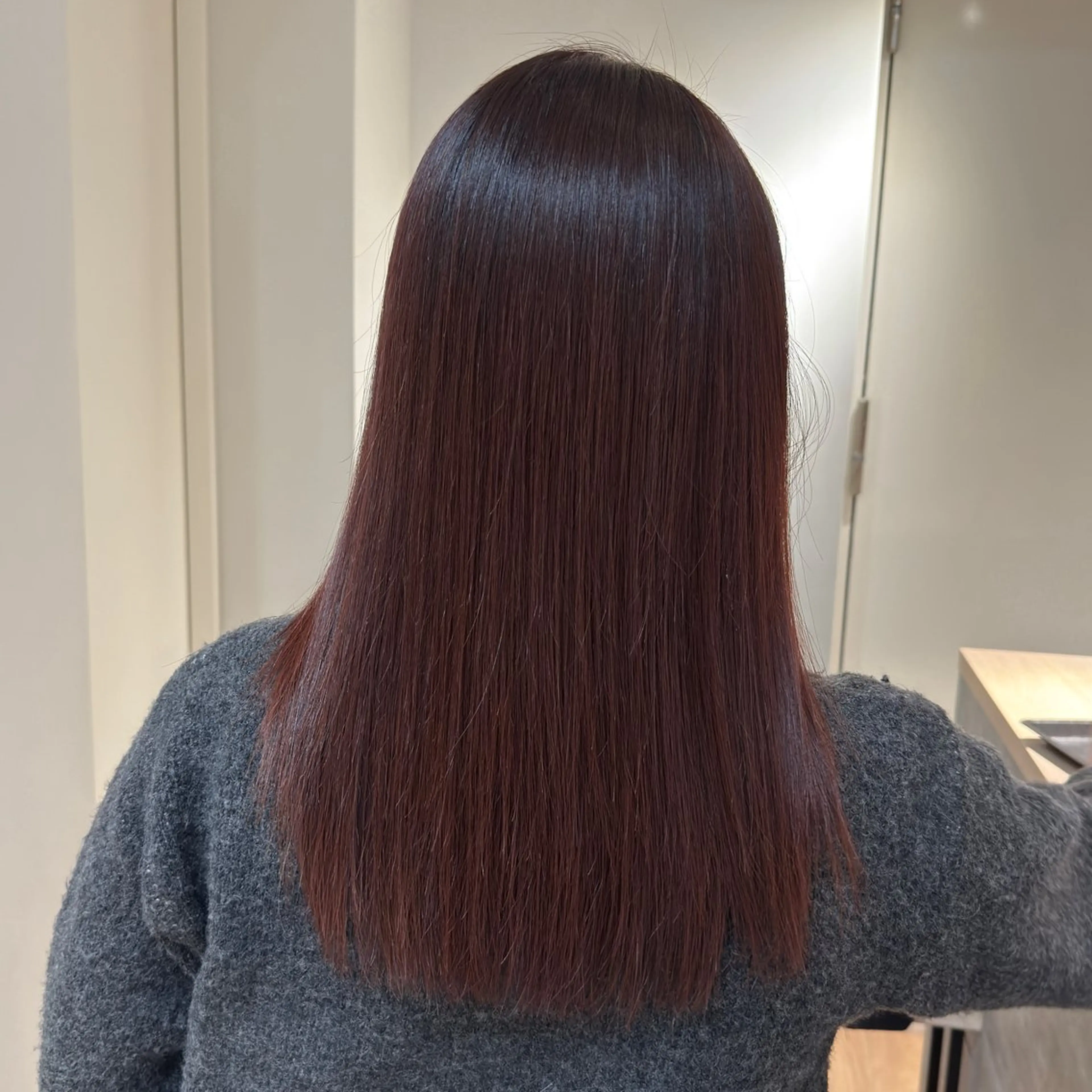 セミロング 縮毛矯正 🫧コウノミナ /縮毛矯正🫧のヘアスタイル