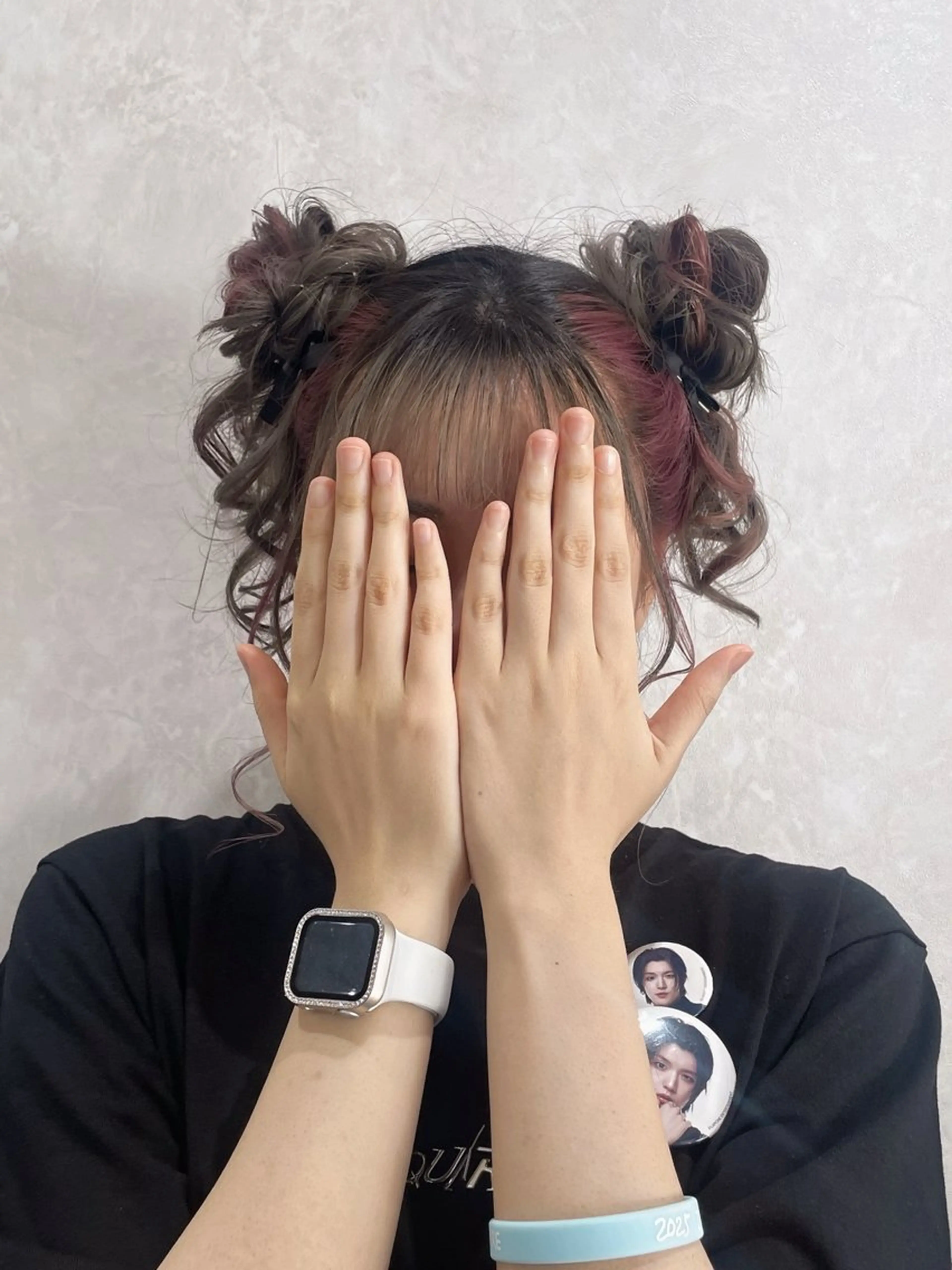 ヘアアレンジ おくれ毛 ヘアセット Noe' Akariのヘアスタイル