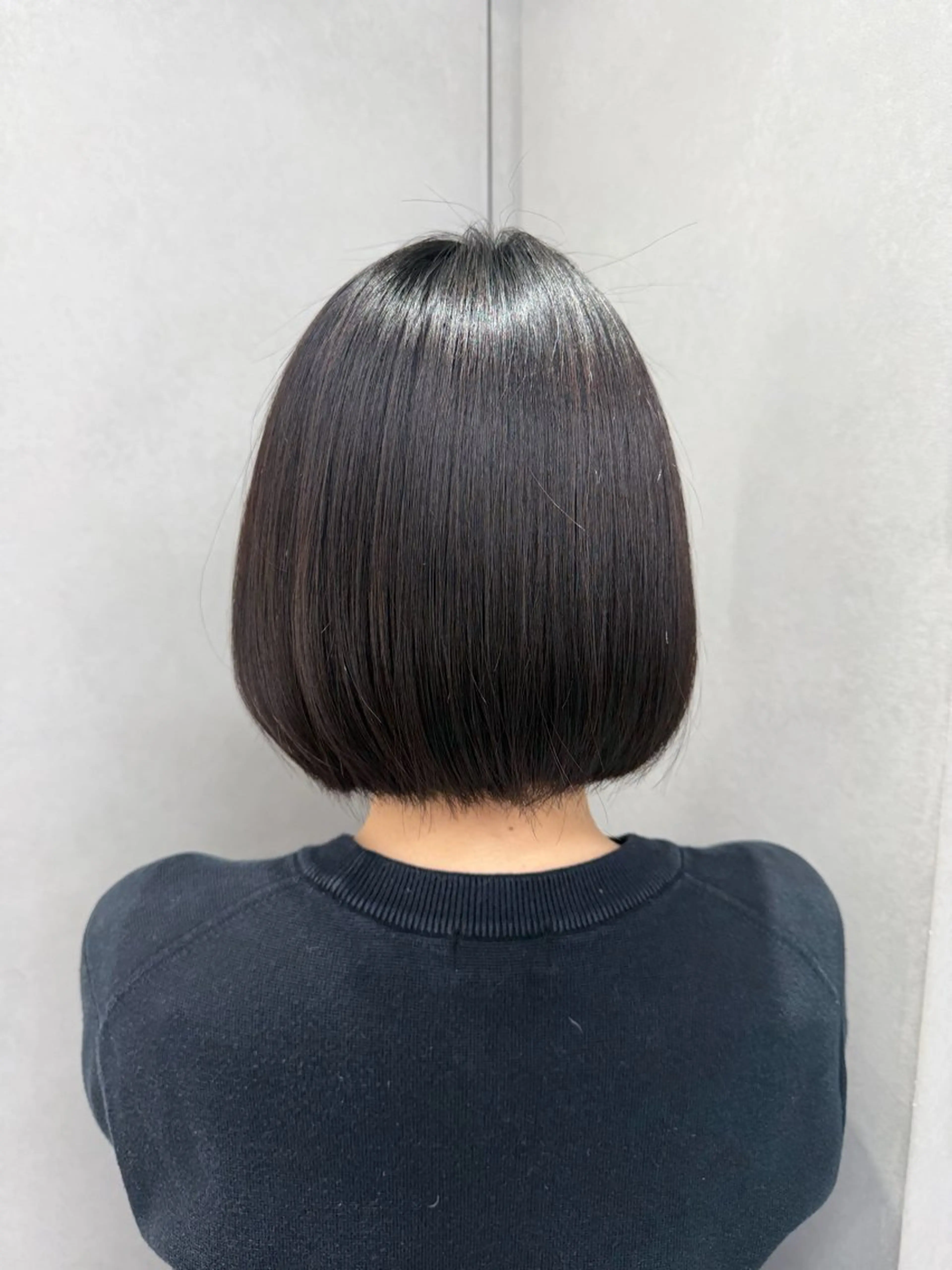 ミディアム ボブ 表参道/ハイライト バレイヤージュのヘアスタイル