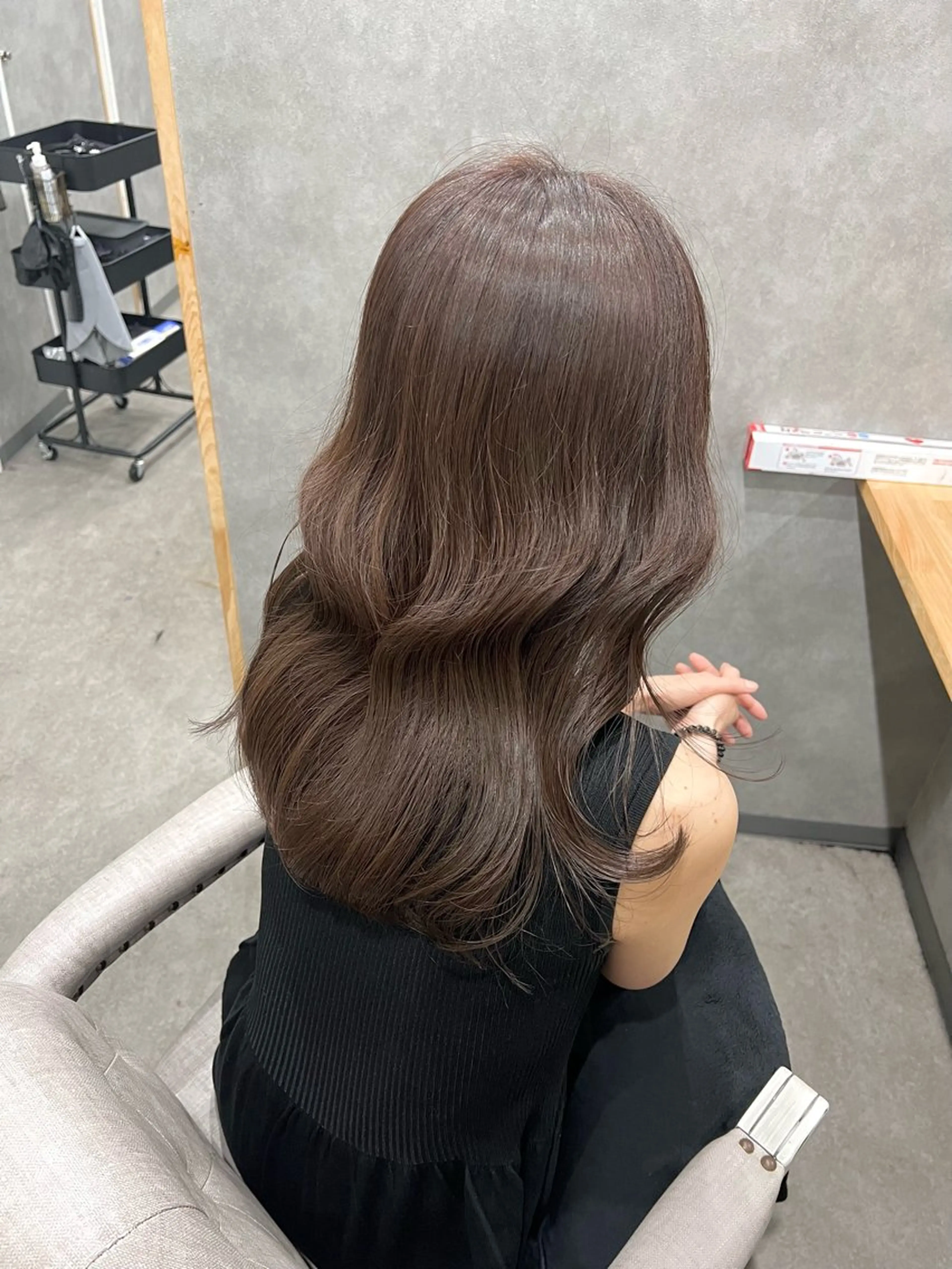 🎗️似合わせカット＋アディクシーカラー🎗️/超音波アイロンTr付の写真