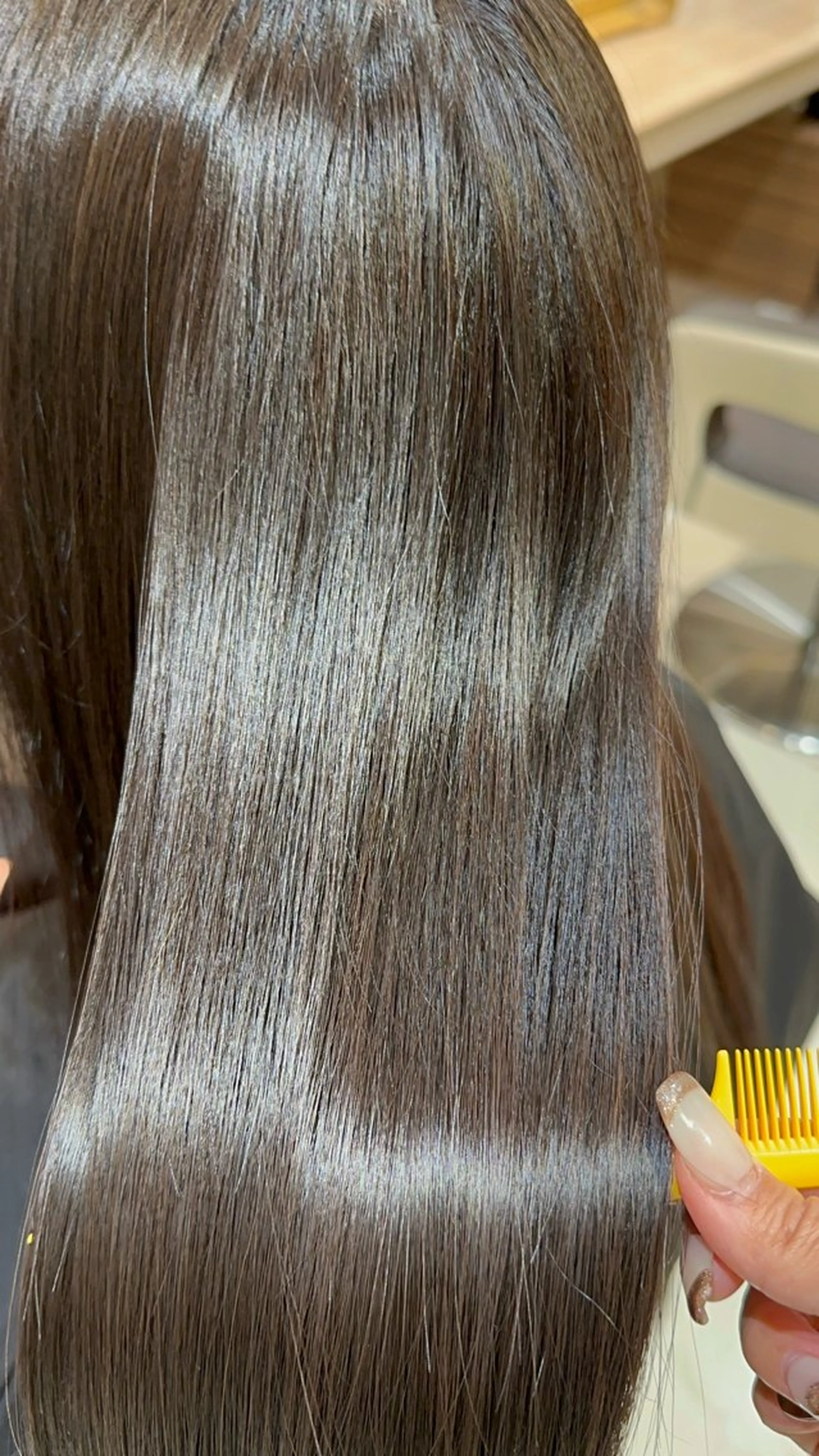 ミディアム 縮毛矯正 🌼maori🌼 /髪質改善💎美髪のヘアスタイル