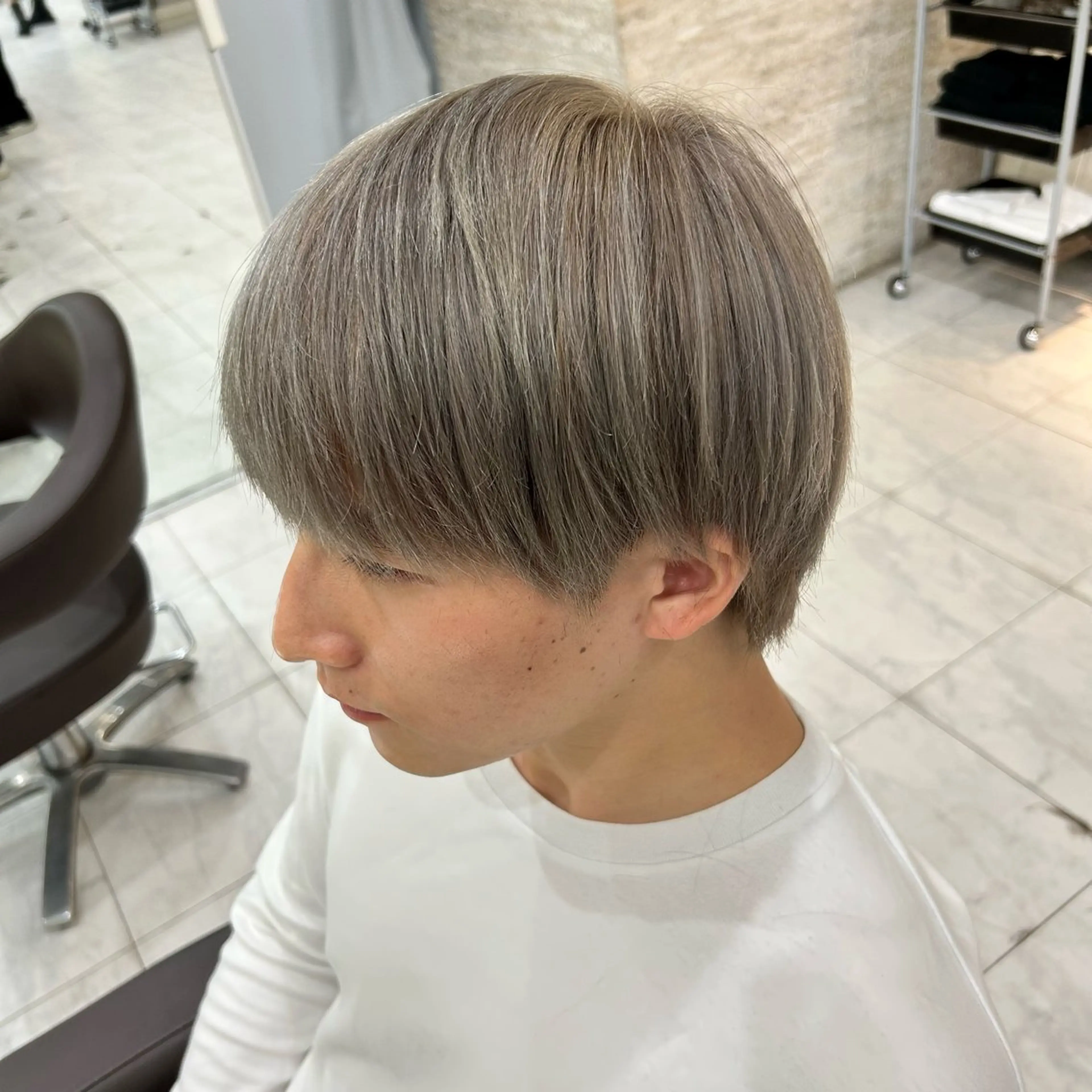 ショート メンズ メンズブリーチ RIKA/ 大宮のヘアスタイル