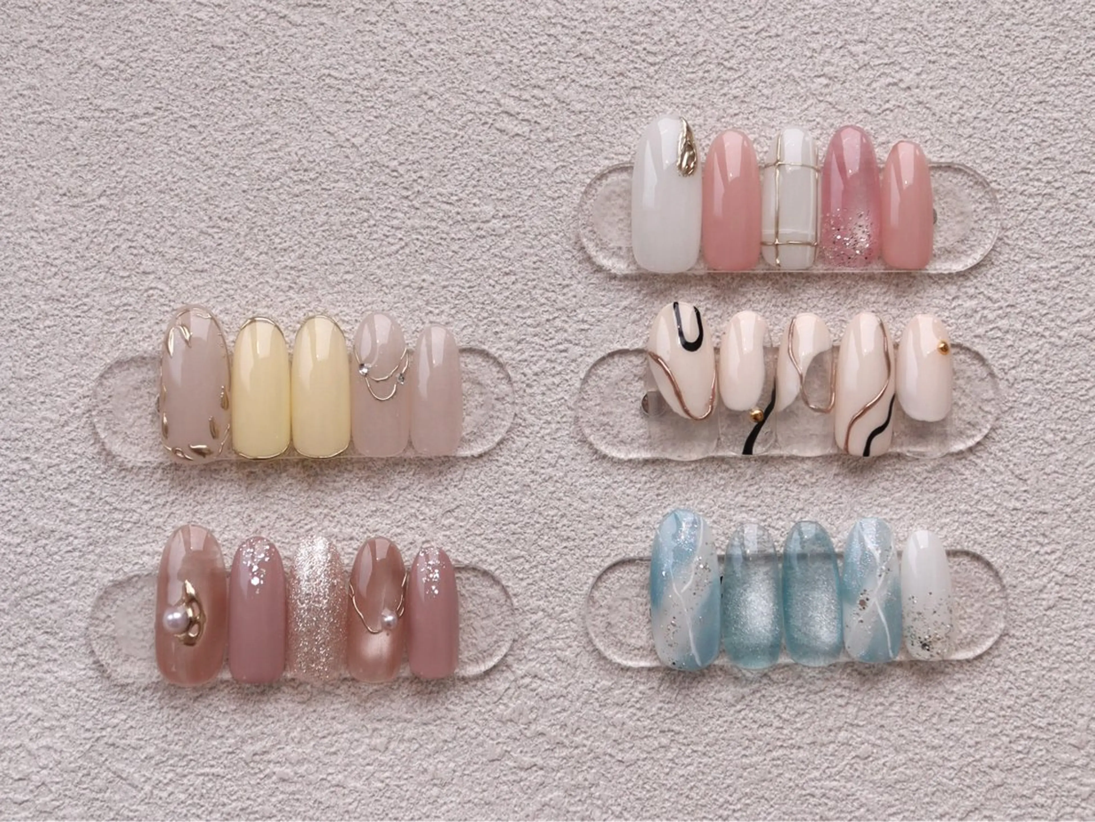 ネイル オフィスネイル ハンドネイル 悠 - Yuu - Erikaのネイルデザイン