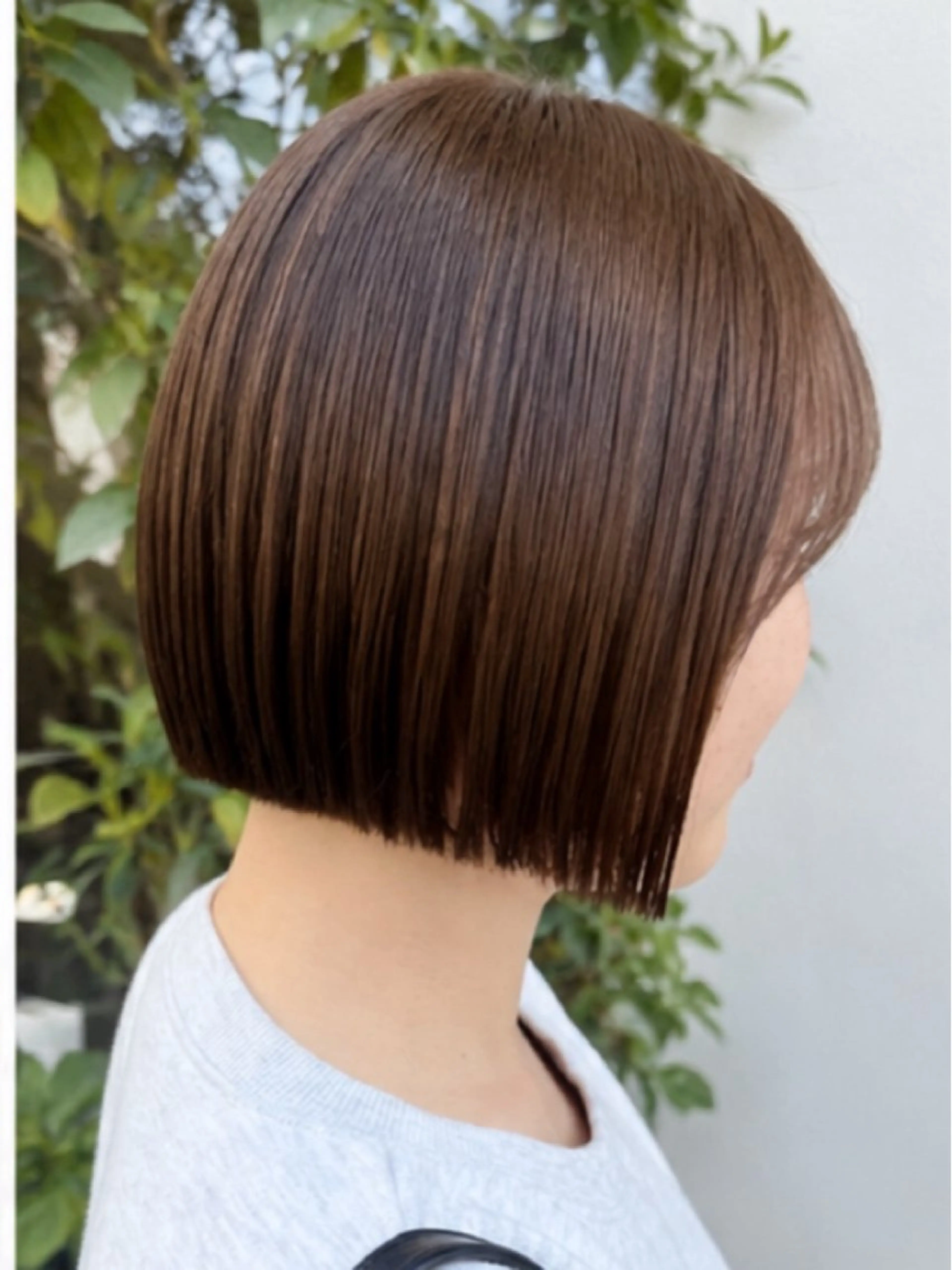 ショート カラー カット ヘアカラー 角岡 真帆のヘアスタイル