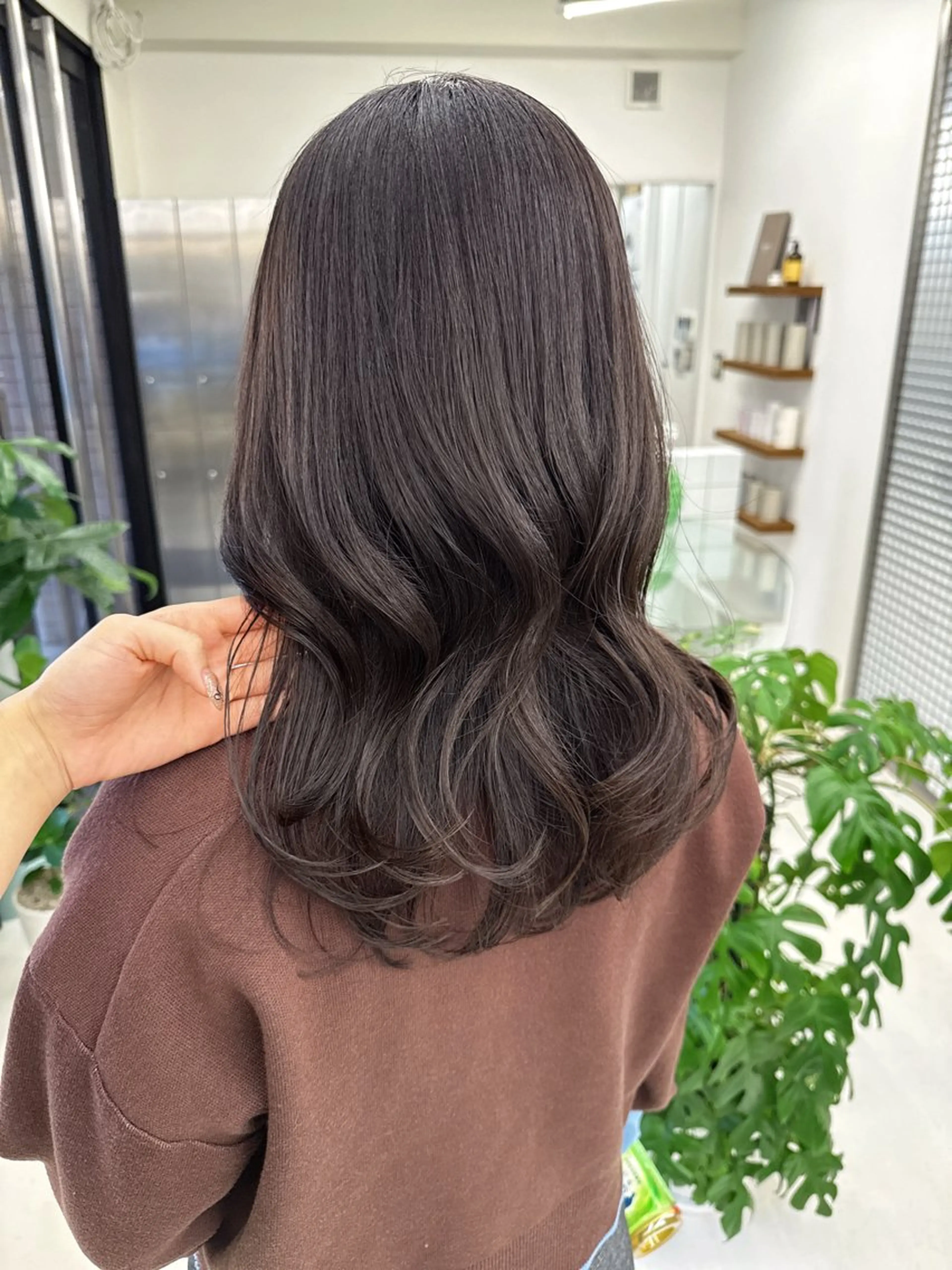 カラー カット ヘアカラー トリートメント 表参道🌿赤み消し カラー/チナツのヘアスタイル