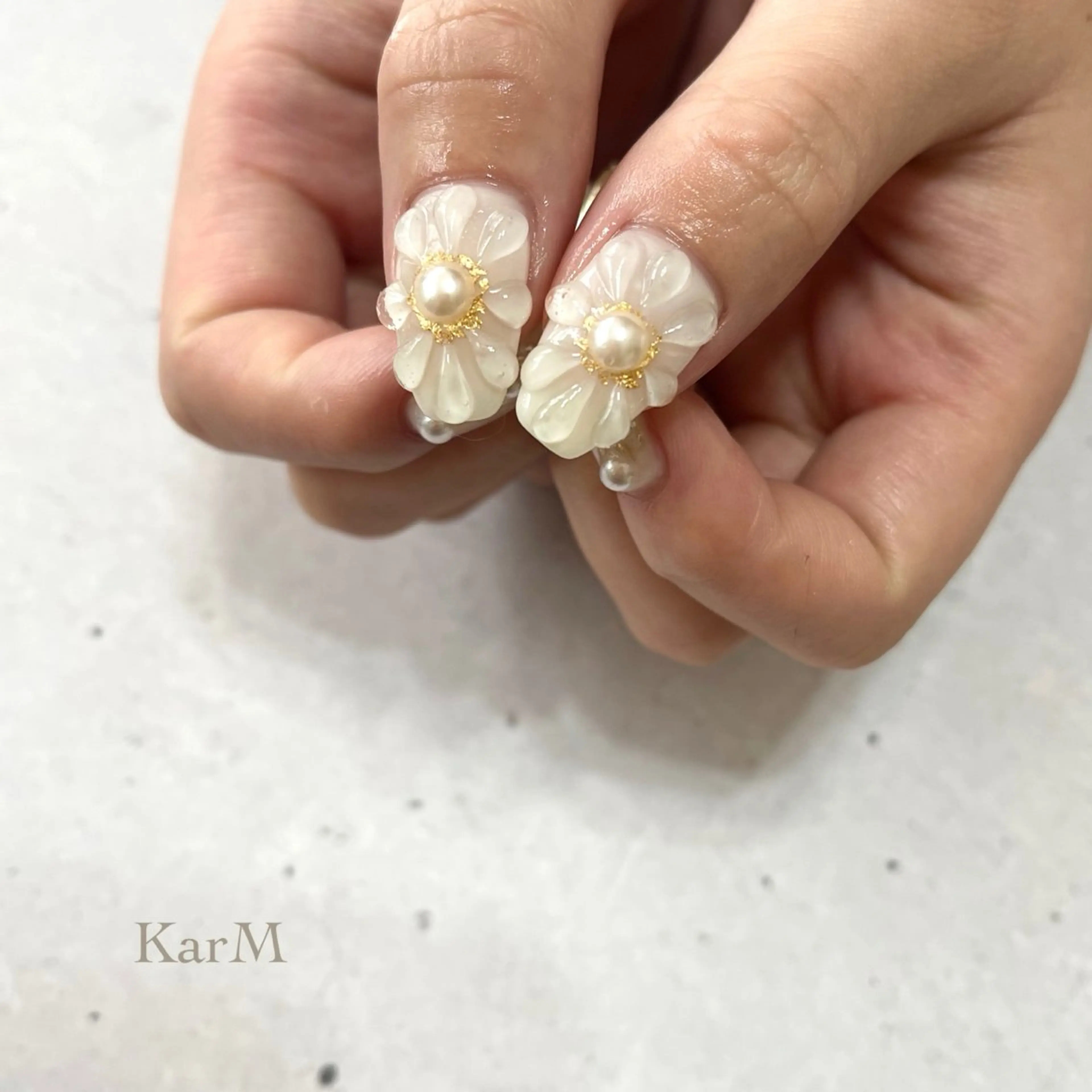 ネイル アートネイル オーロラネイル チークネイル フラワーネイル フットネイル ハンドネイル ogino karinのネイルデザイン