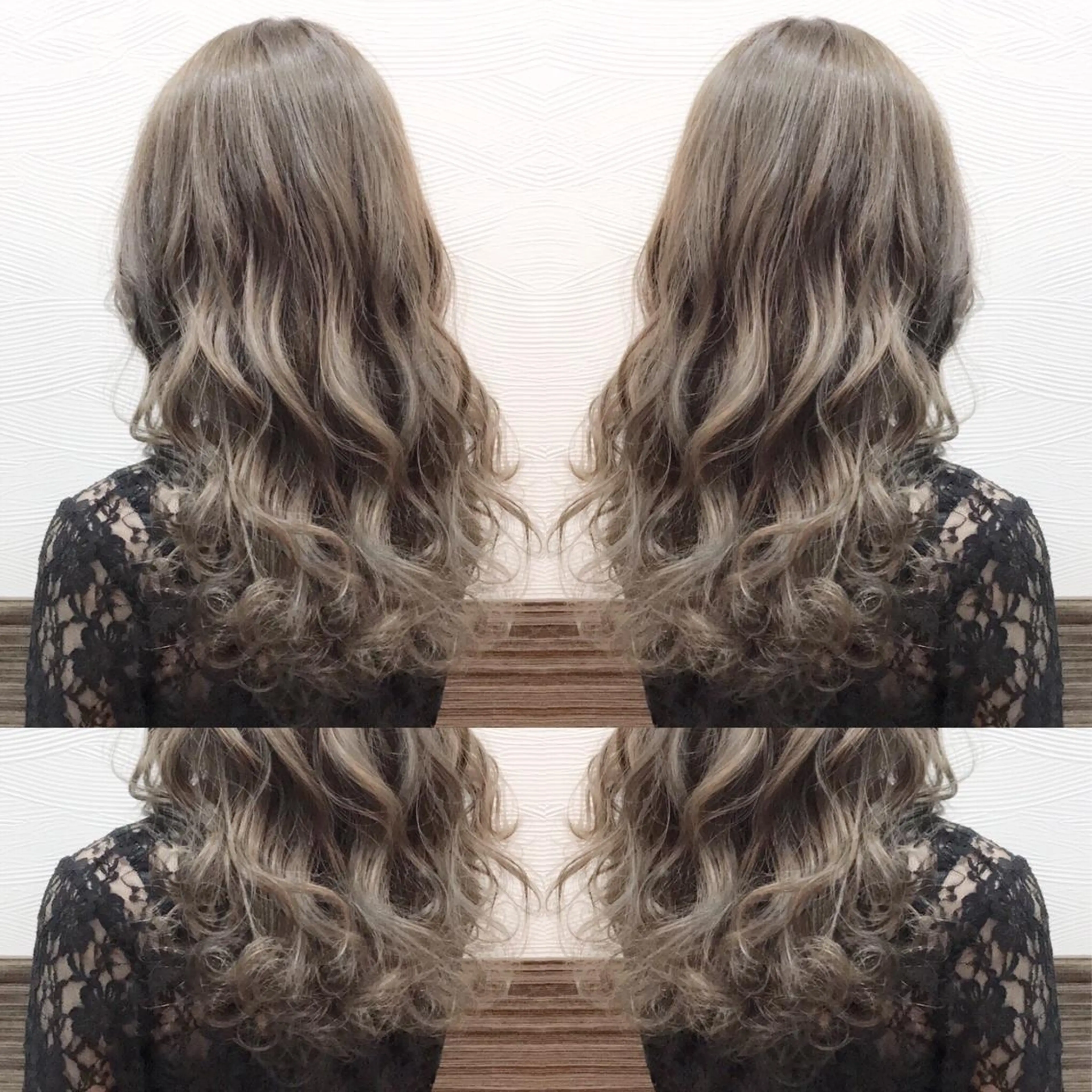 セミロング カラー ベージュカラー フォギーベージュ カラー特化型サロン #SUP.のヘアスタイル