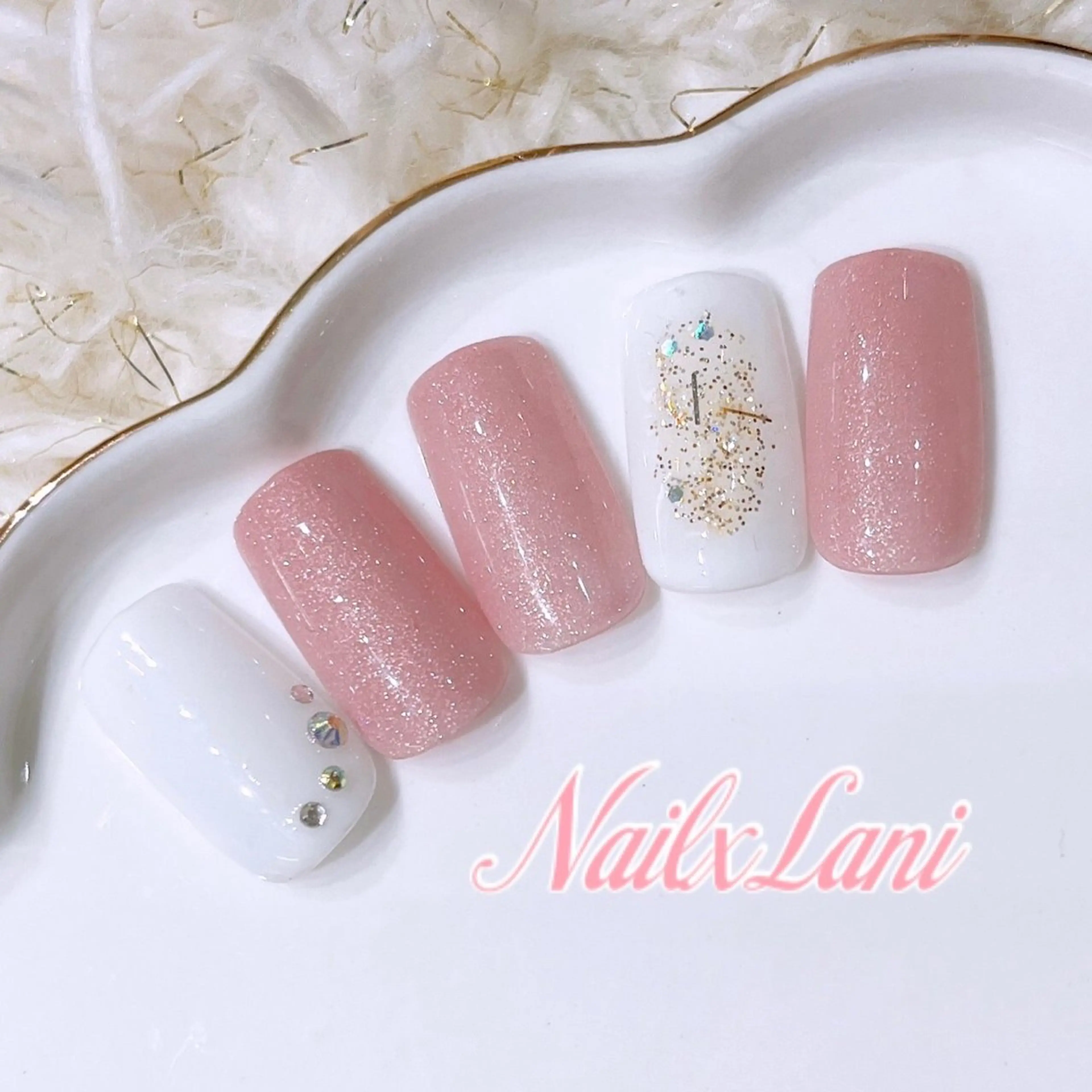 ネイル 練馬駅近ネイルラニ 不細工爪90分で美爪のネイルデザイン