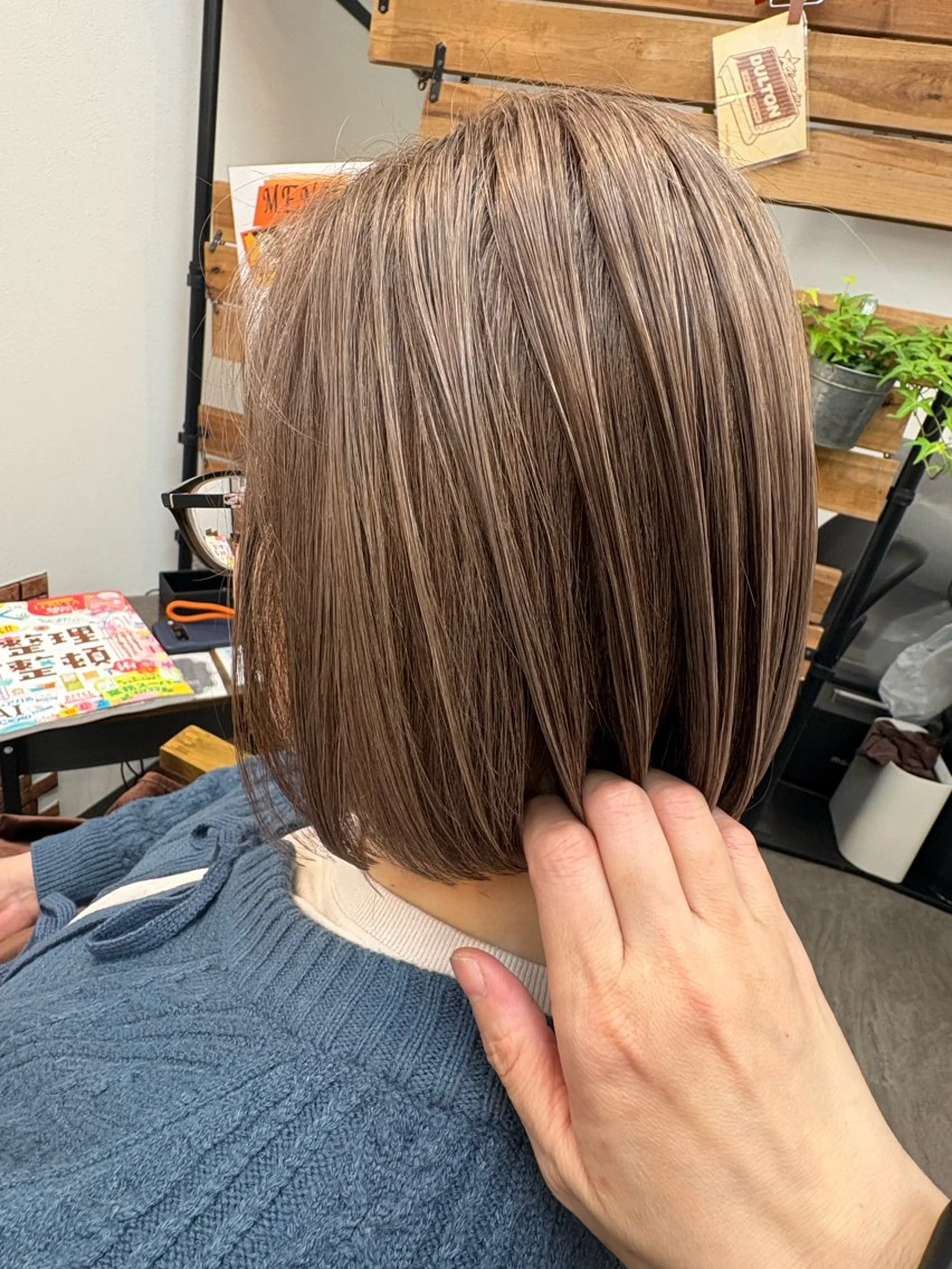 ミディアム Tissé chiemiのヘアスタイル