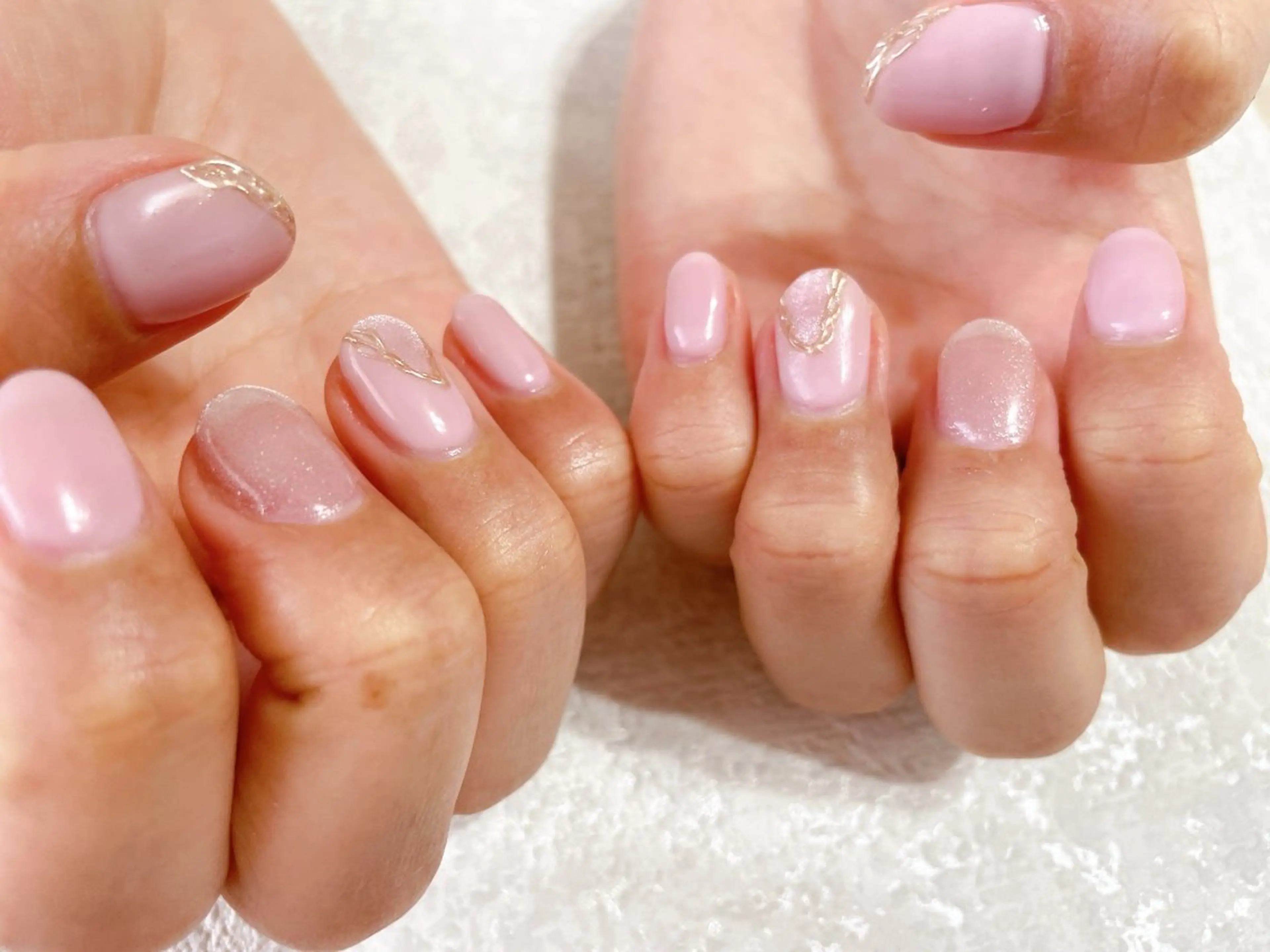 ネイル ジェルネイル メンズネイル パラジェル 春ネイル ワンホンネイル ハンドネイル kikinail 溝の口のネイルデザイン