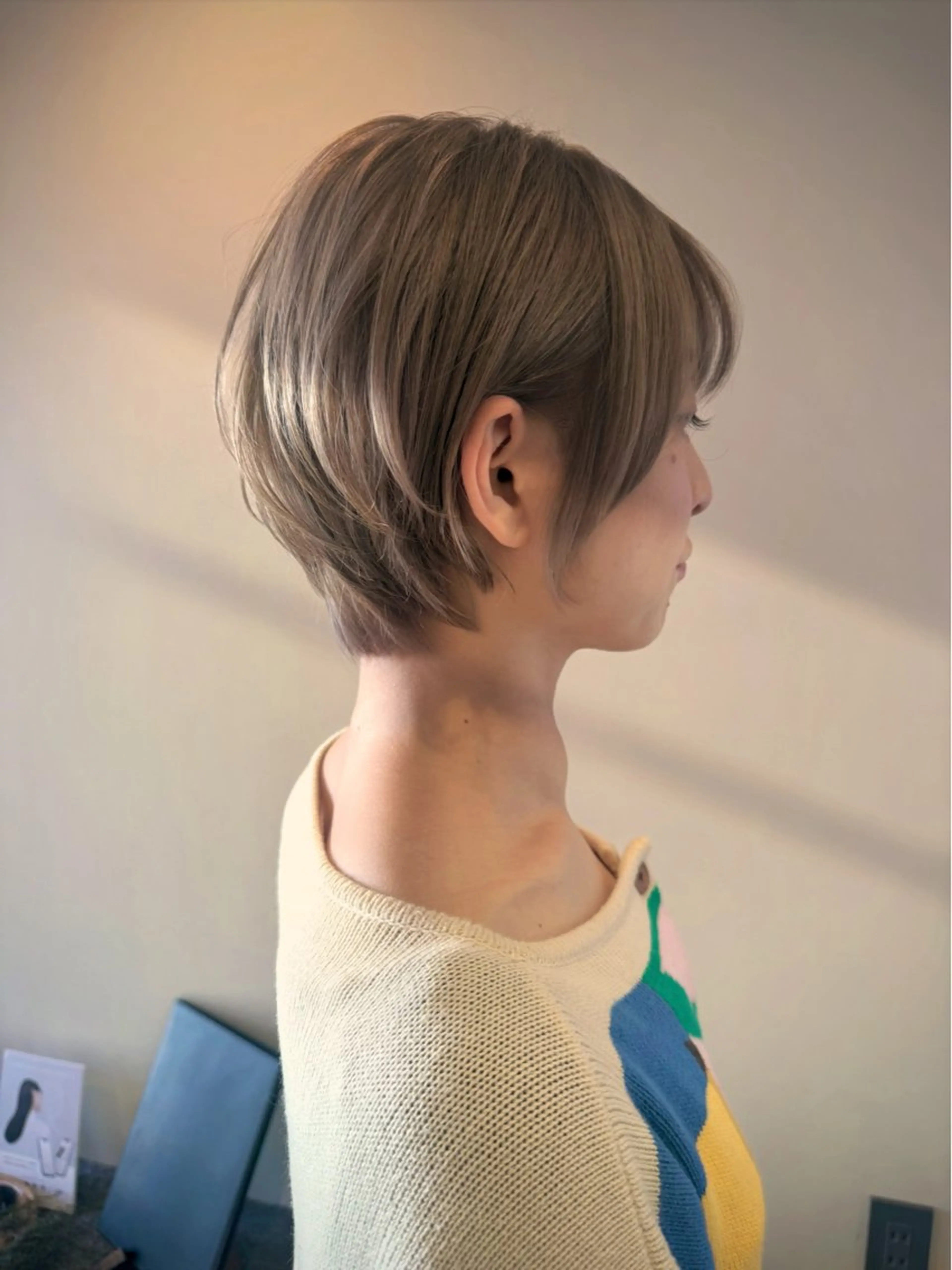ショート 💛🤍U too e’s /店長🧸のヘアスタイル