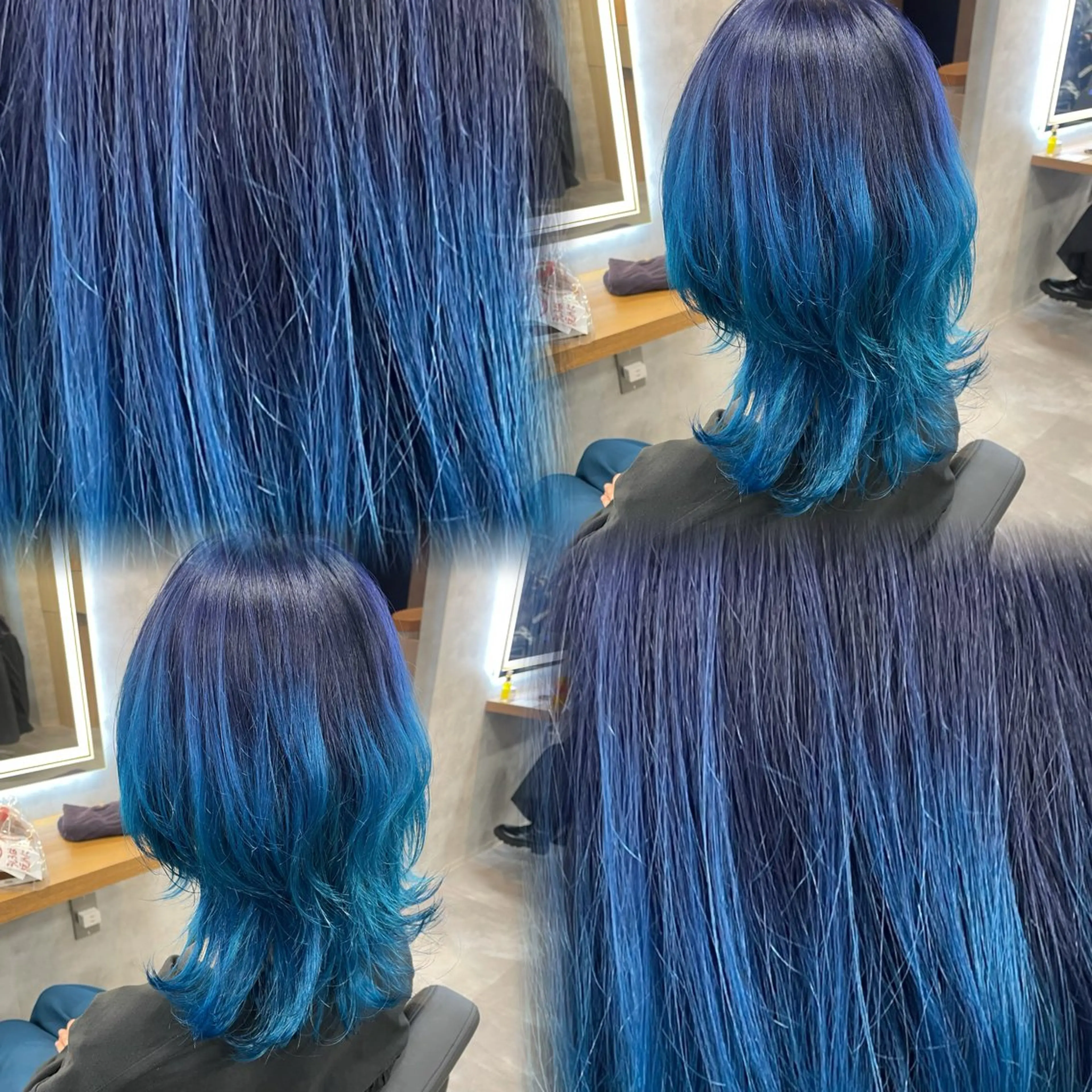 セミロング カラー ヘアアレンジ ヘアカラー トリートメント 透明感カラー/推しカ ラー☁️JURAのヘアスタイル