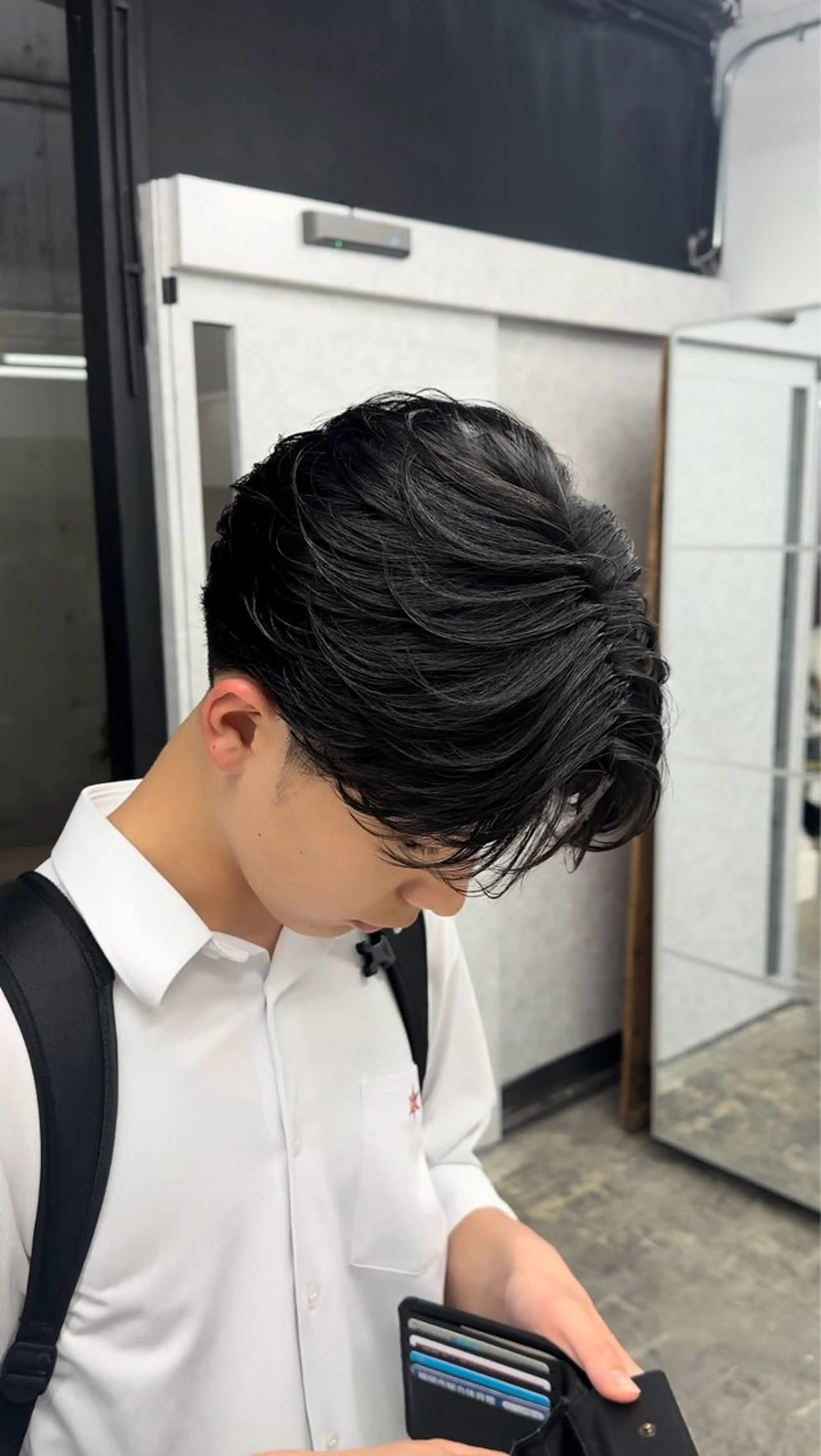 メンズカット➕スタイリングの写真