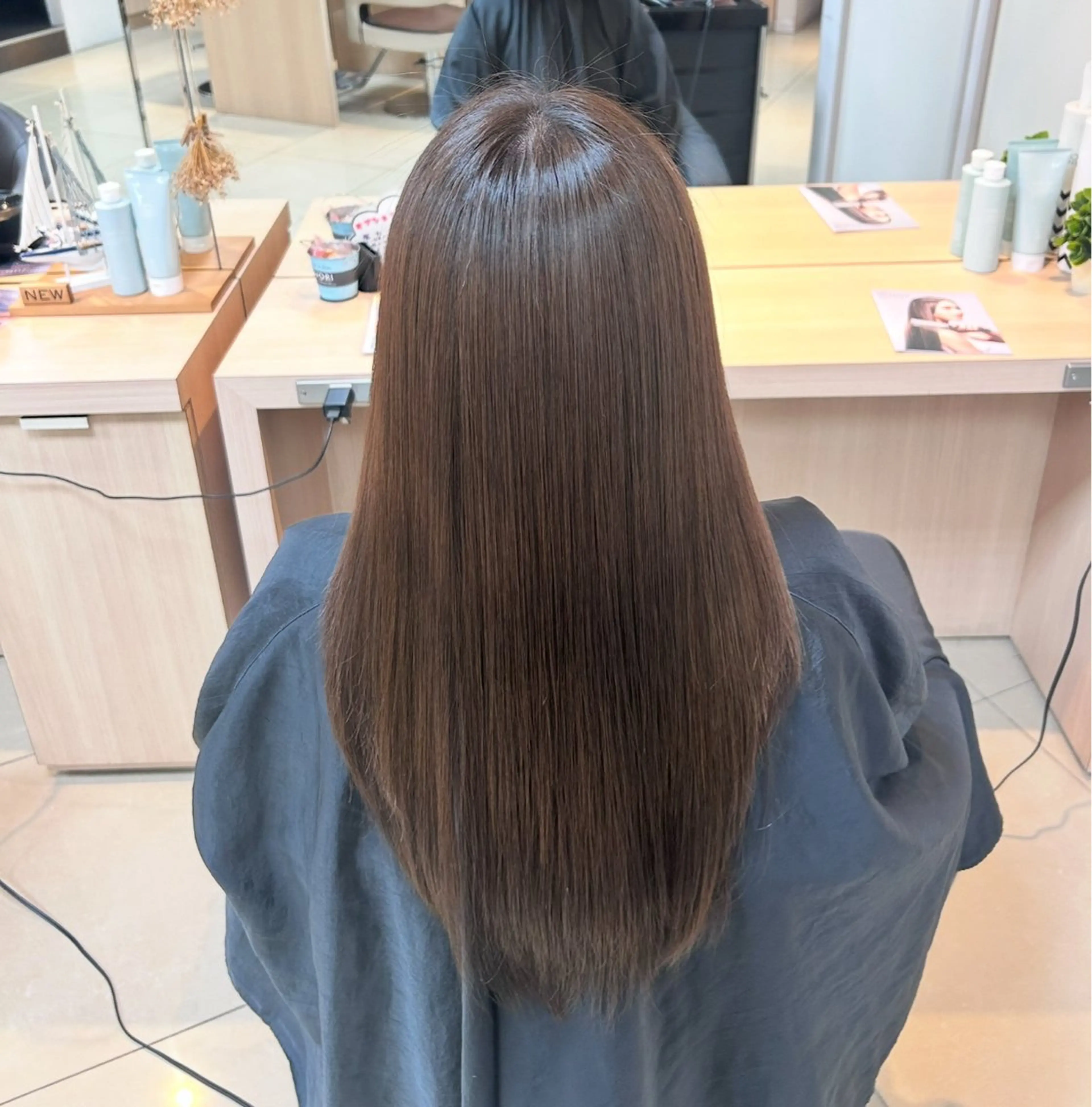 ロング パーマ 縮毛矯正 MIKU🌧️ カラーモデル募集中のヘアスタイル