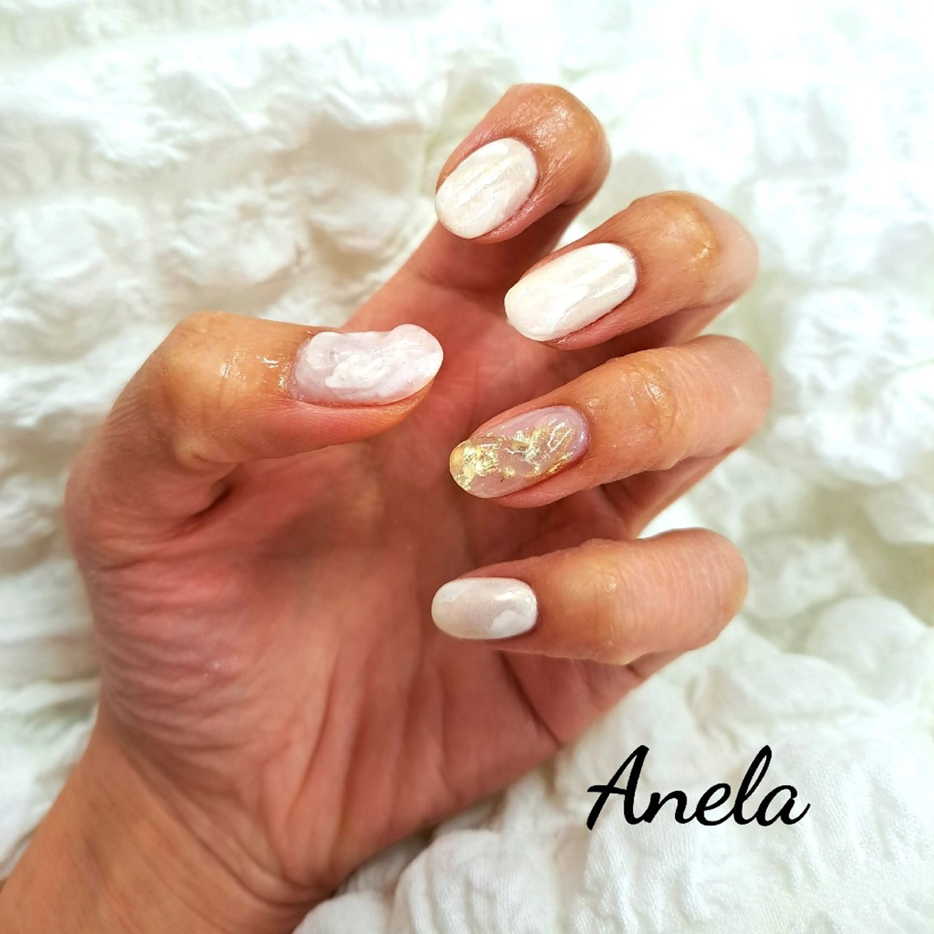 ネイル アートネイル べっ甲ネイル フットネイル ジェルネイル 持ち込み 河野ちえ (雑誌掲載サロン)のネイルデザイン