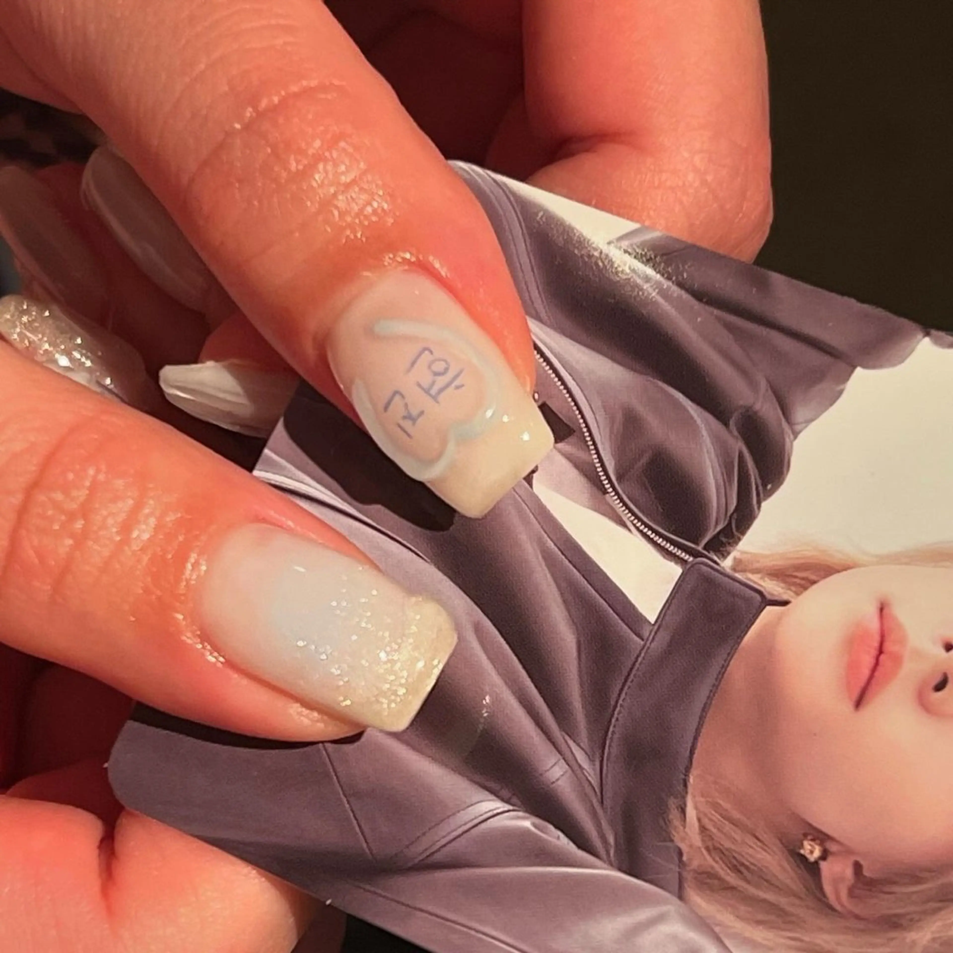 ネイル ジェルネイル 韓国ネイル マグネットネイル 持ち込み ワンカラーネイル 本町NailUsa Mimi RIKOのネイルデザイン