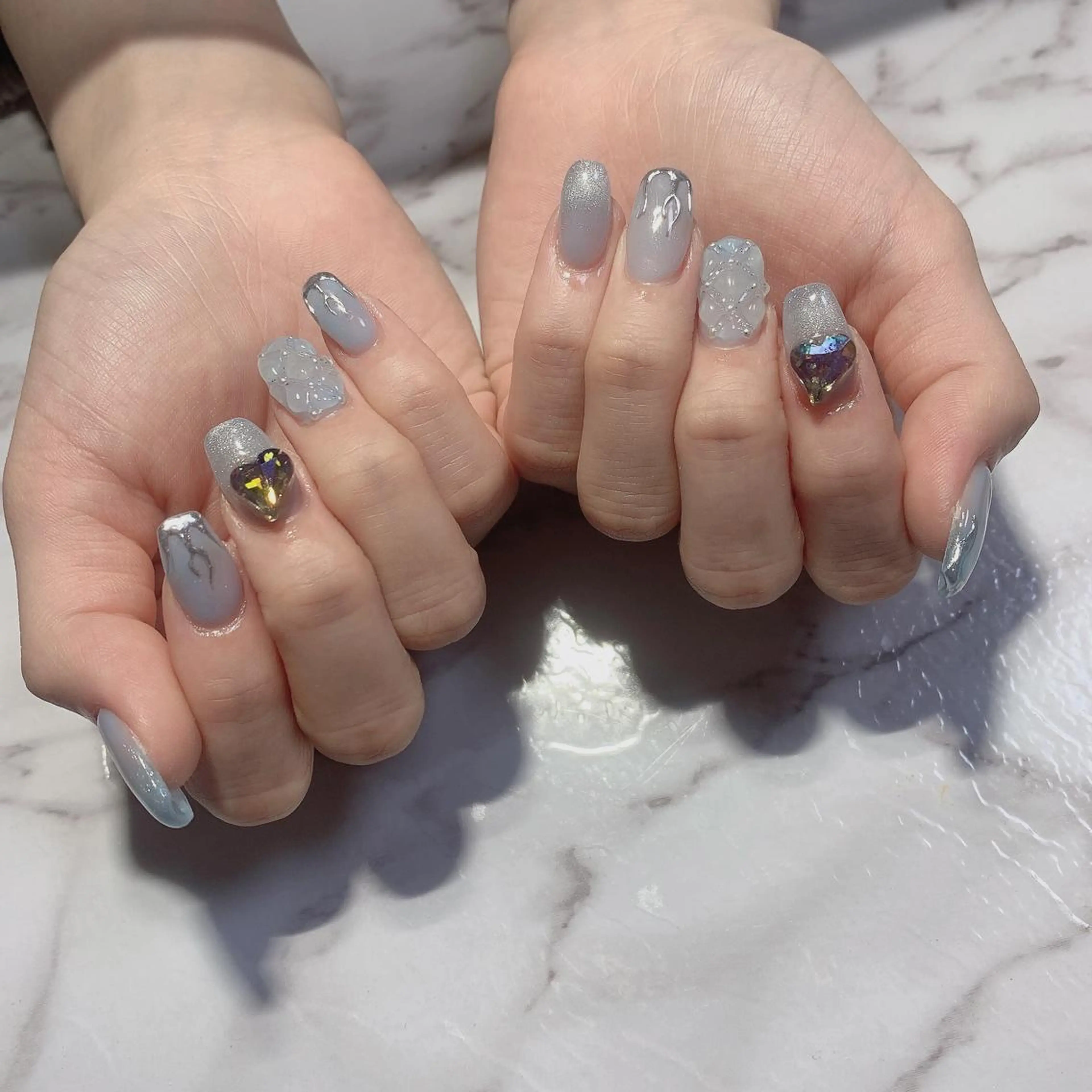 ネイル ハート Ally's Nailのネイルデザイン