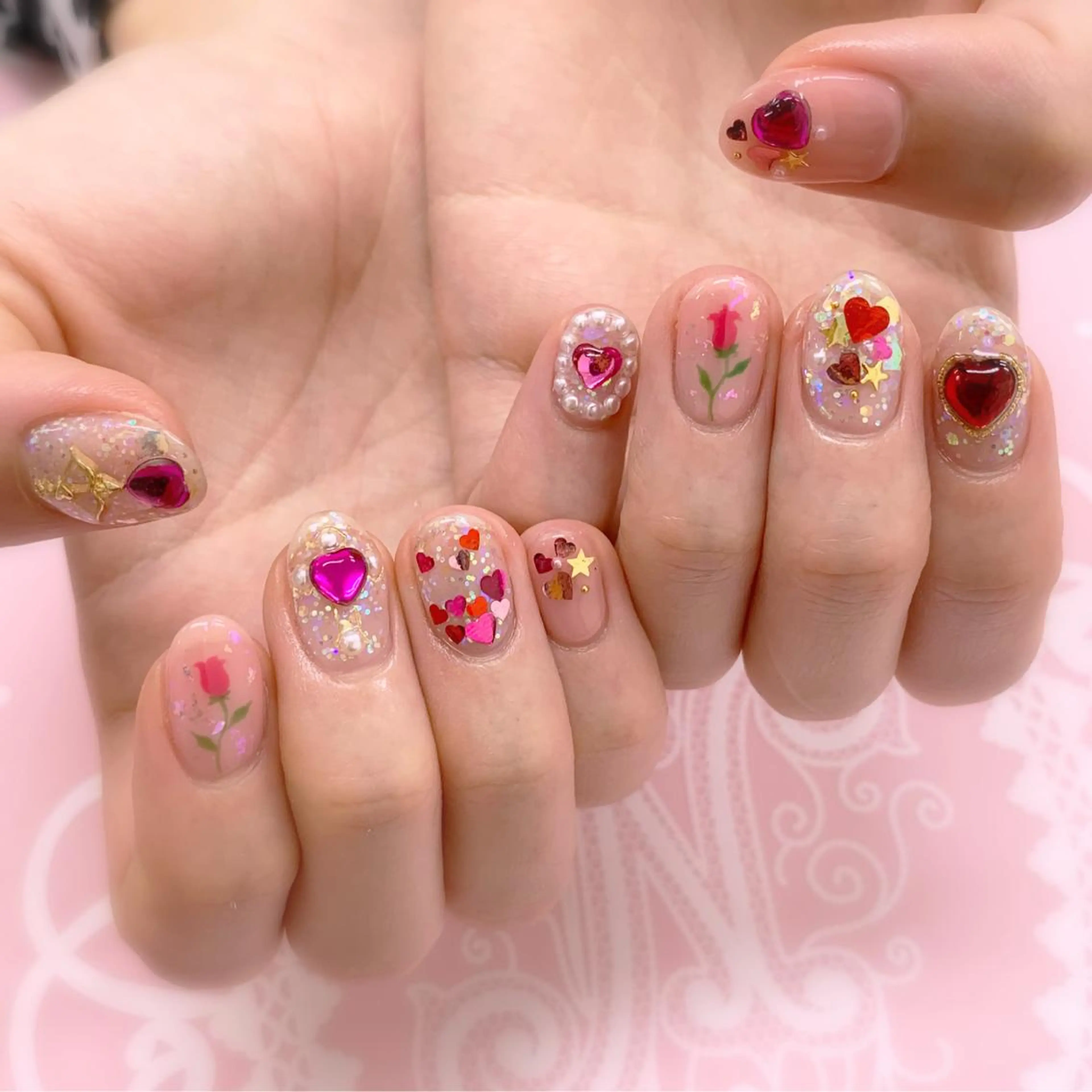 ネイル ハンドネイル 五十嵐 美智のネイルデザイン