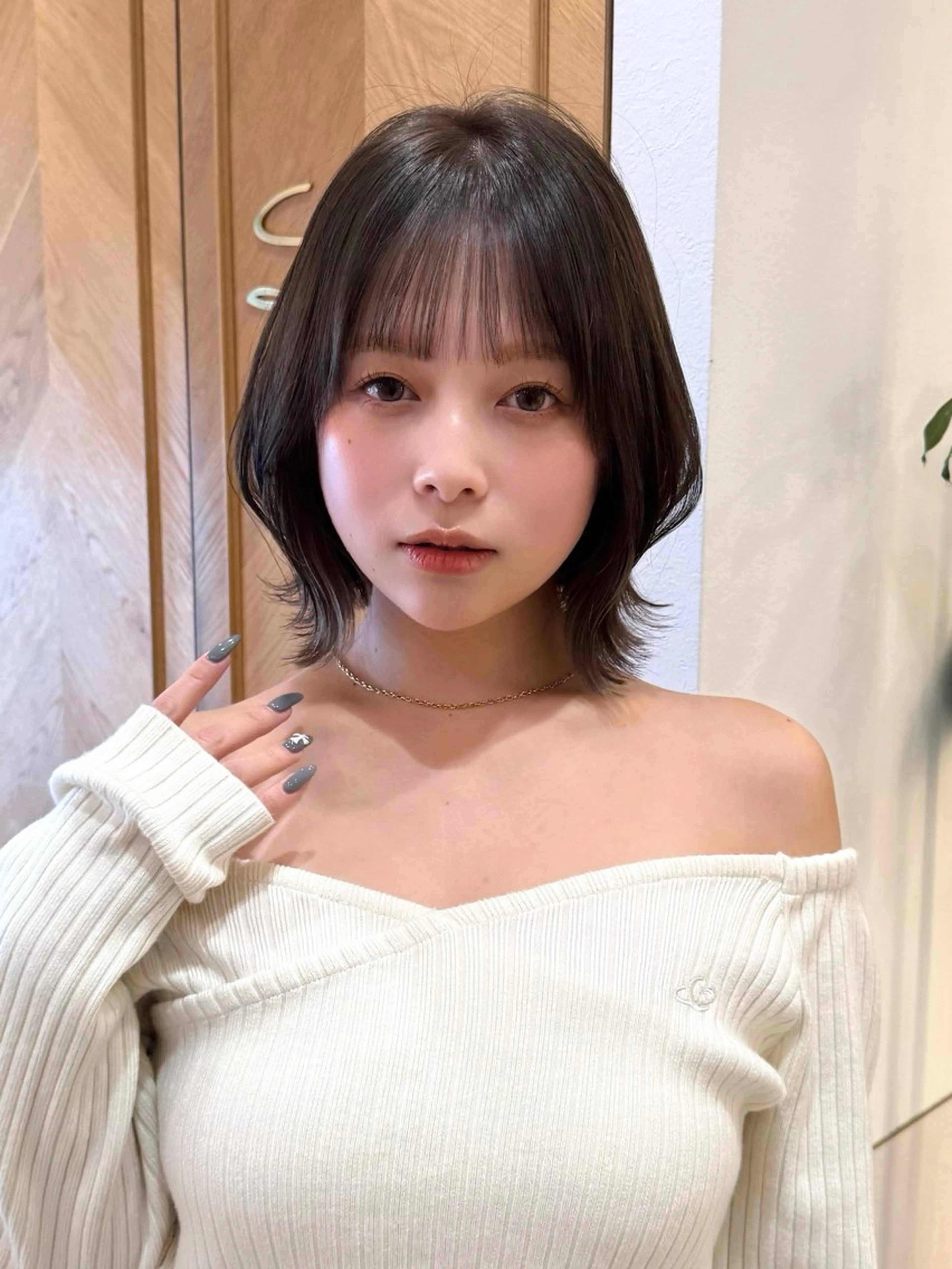 ミディアム Sea by Lond所属・新宿/髪質改善/ボブ 韓国レイヤー大重聖斗のヘアスタイル