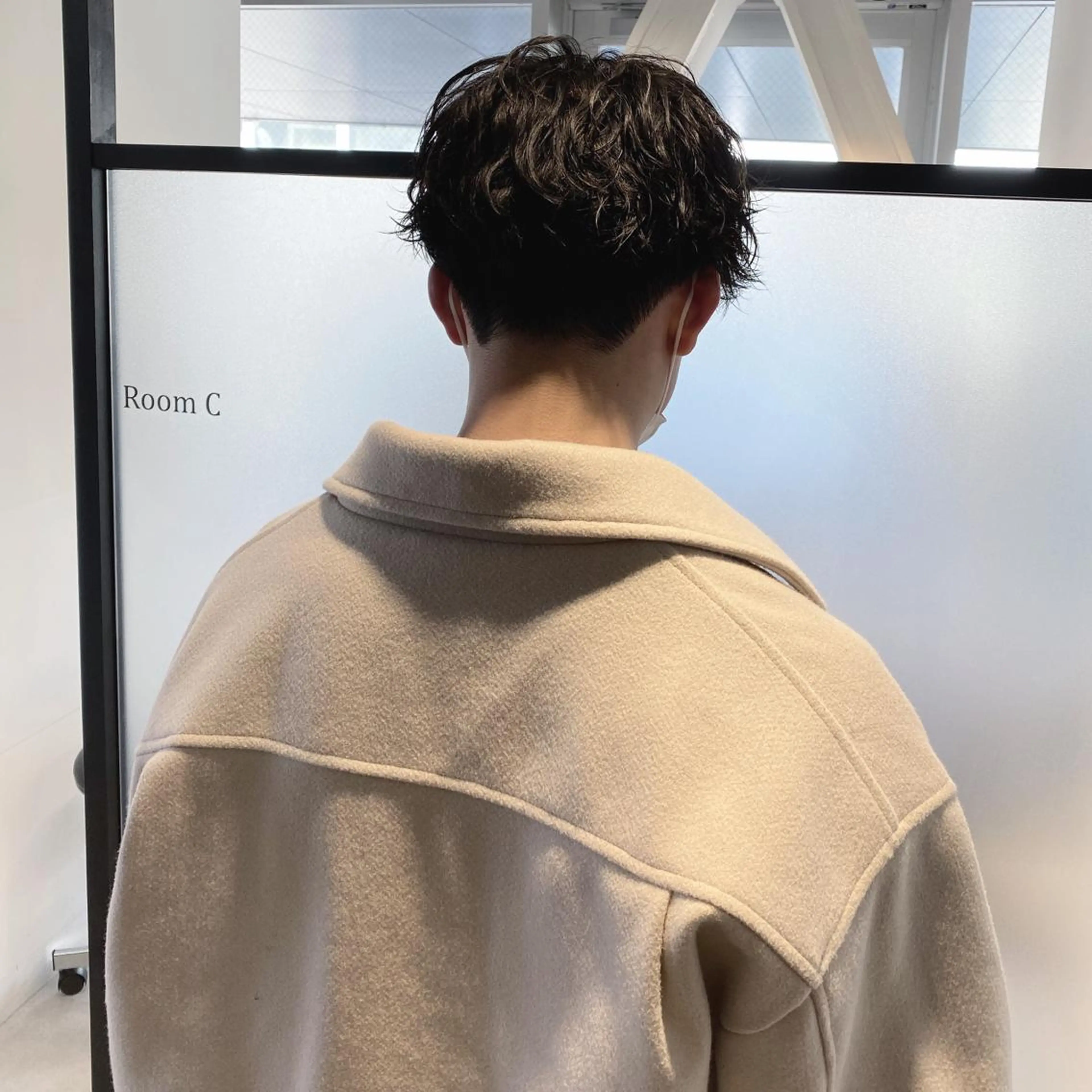 ショート パーマ メンズ カット パーマ マンツーマン半個室 tamuraのヘアスタイル