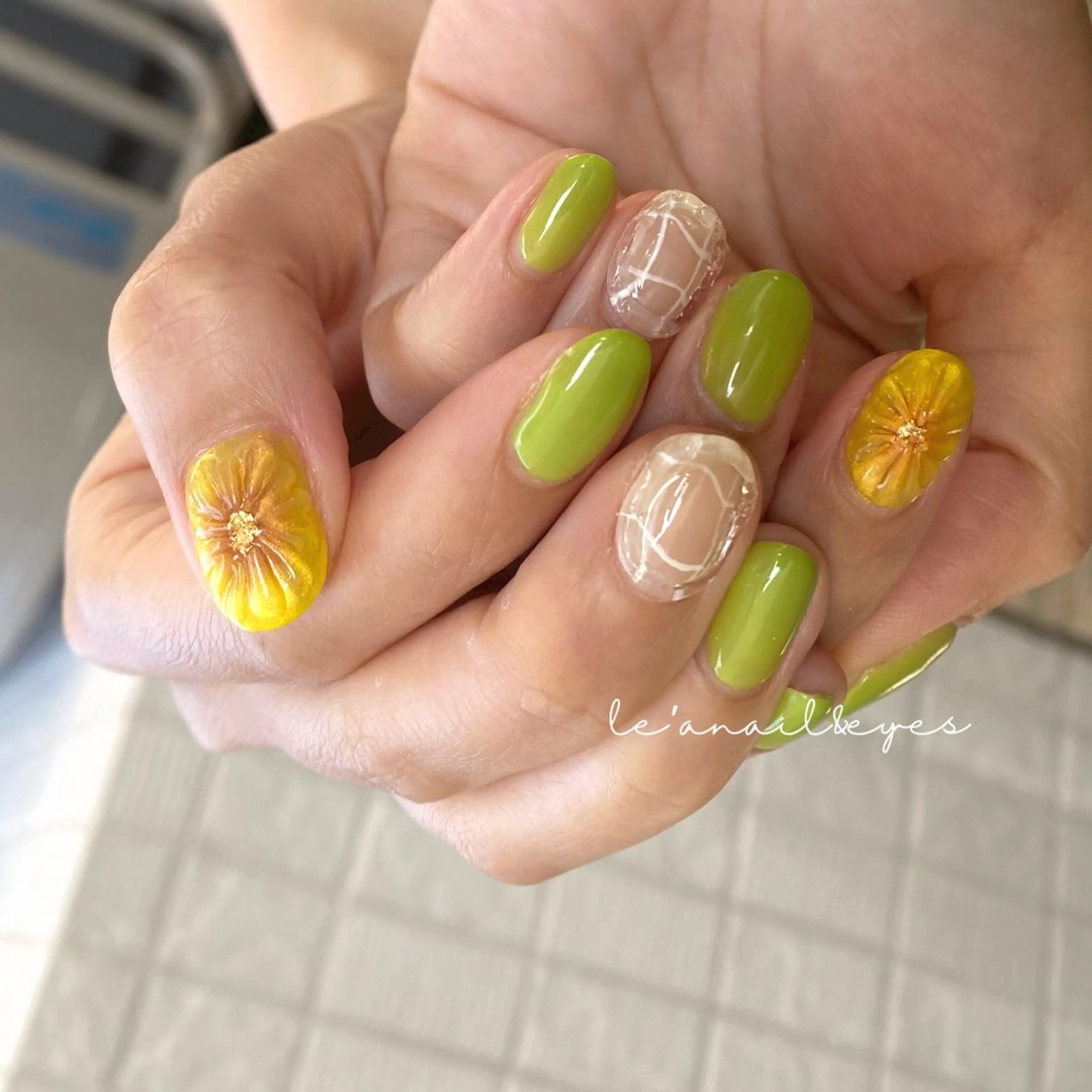 ネイル ハンドネイル Le'a nail&eyesのマツエク・マツパデザイン