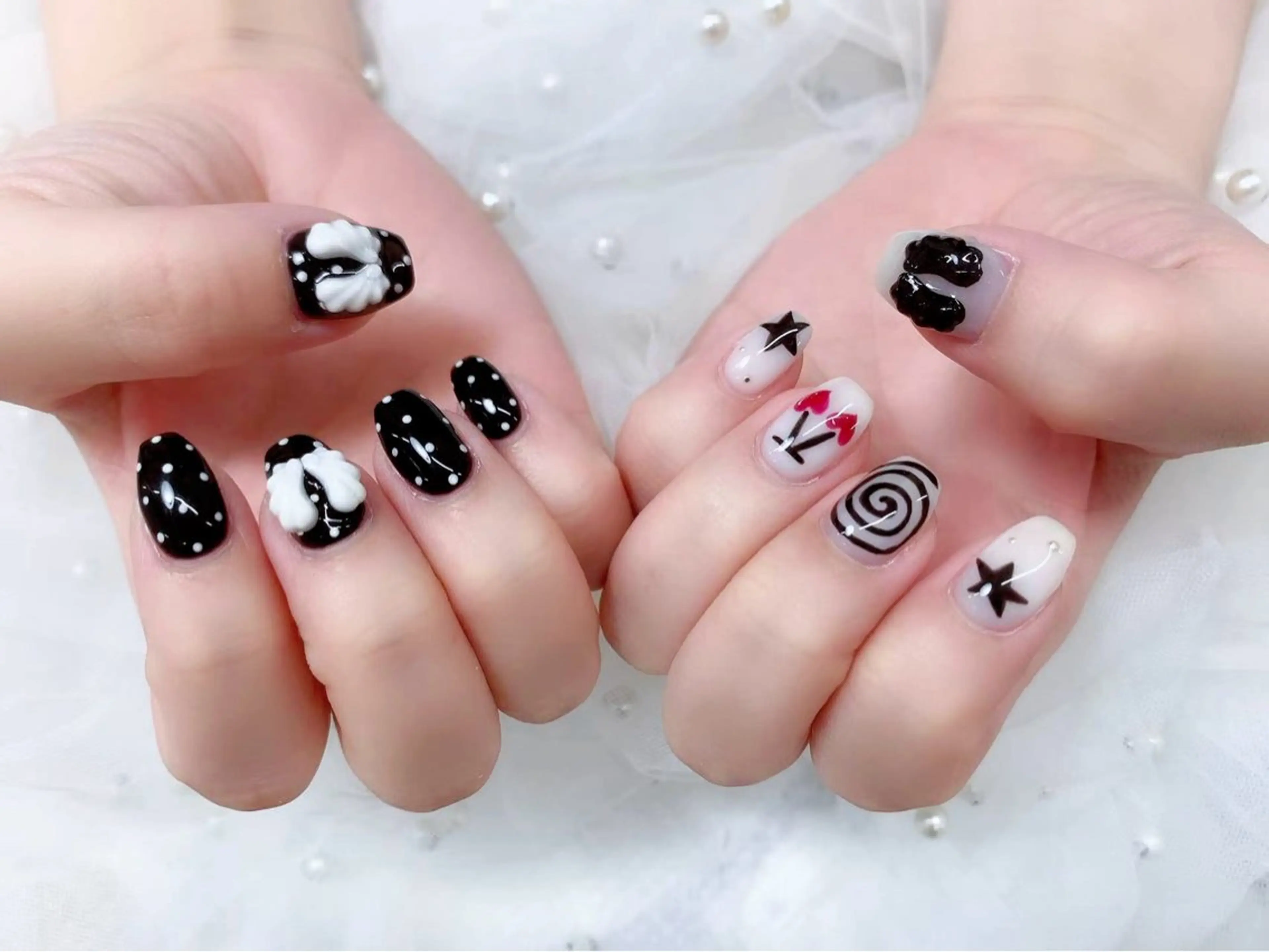 ネイル ハンドネイル ╹◡╹Mimoミモ Eye&Nailのマツエク・マツパデザイン